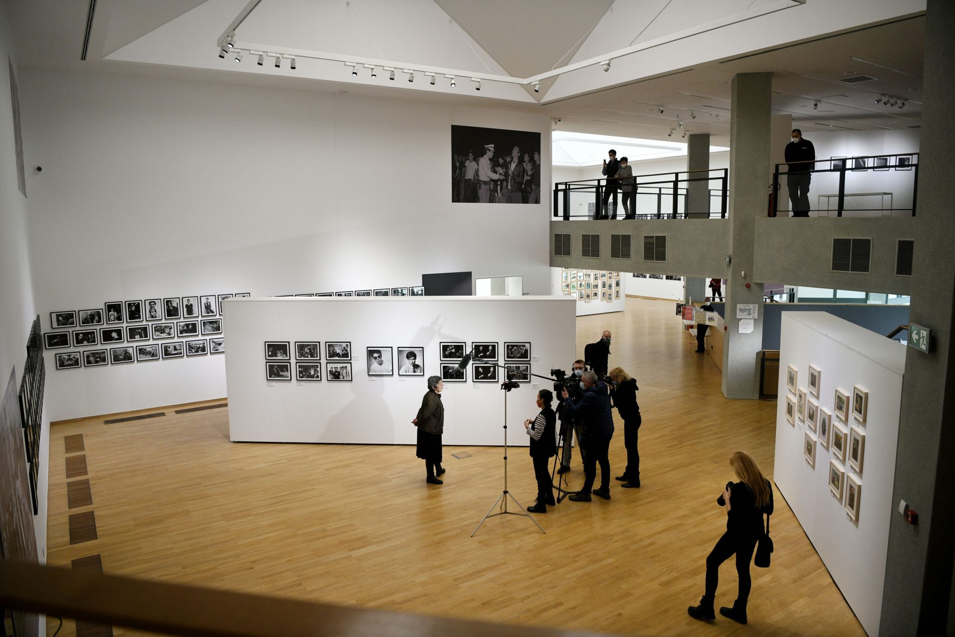 Beograd, 24.03.2021. MSU, Muzej savremene umetnosti, Goranka Matić fotografije, retrospektivna izložba fotografkinje Goranke Matić pod nazivom ‘Iskustvo u gužvi’ Foto: Filip Krainčanić/Nova.rs