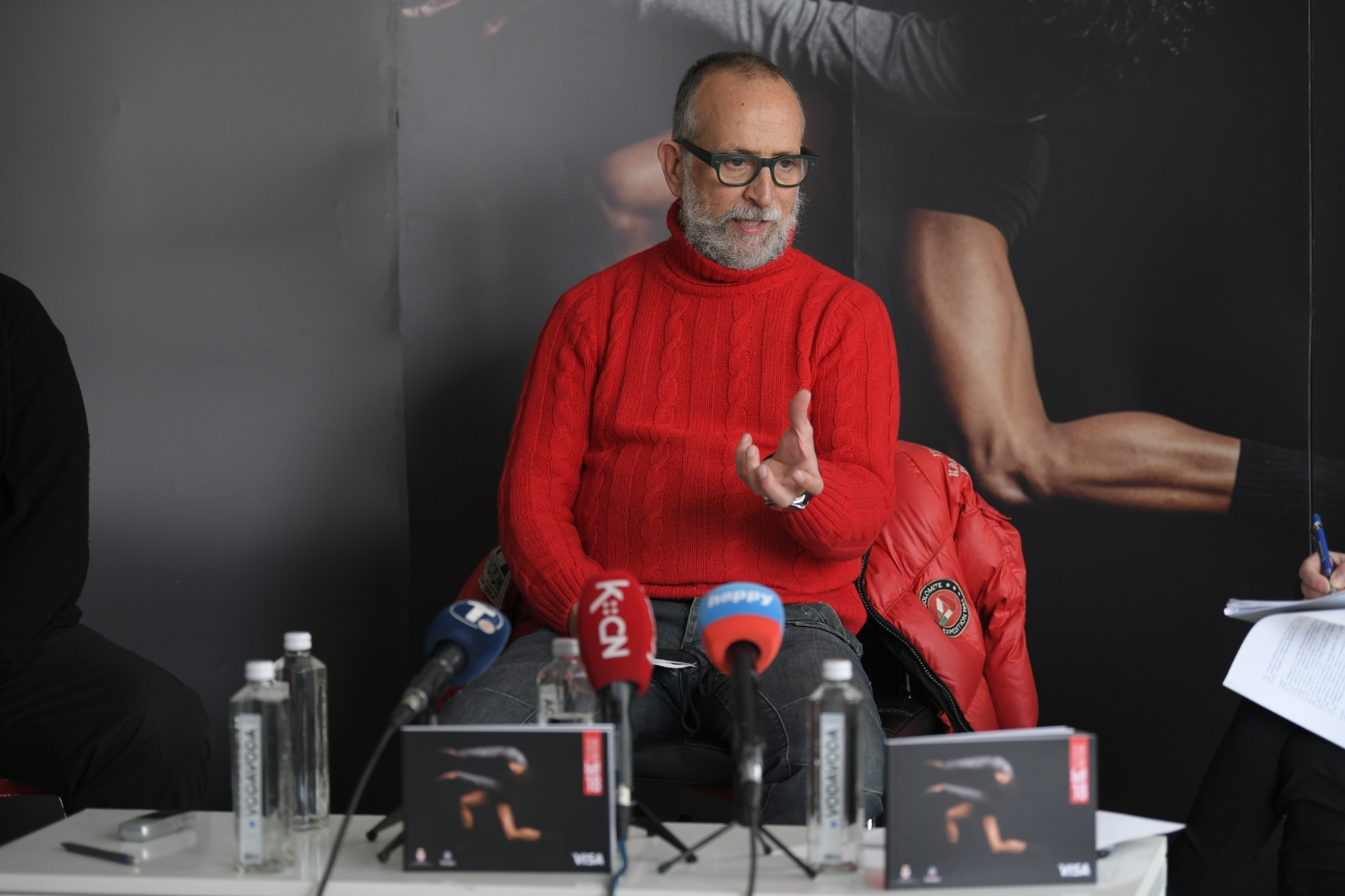 Beograd, 24.03.2021. Nacionalna fondacija za igru, KZŠ, Konferencija za novinare, Festival igre,Umetnicki direktor i glavni koreograf kompanije "Zappala Danza", Roberto Zapala Foto: Dragan Mujan /Nova.rs