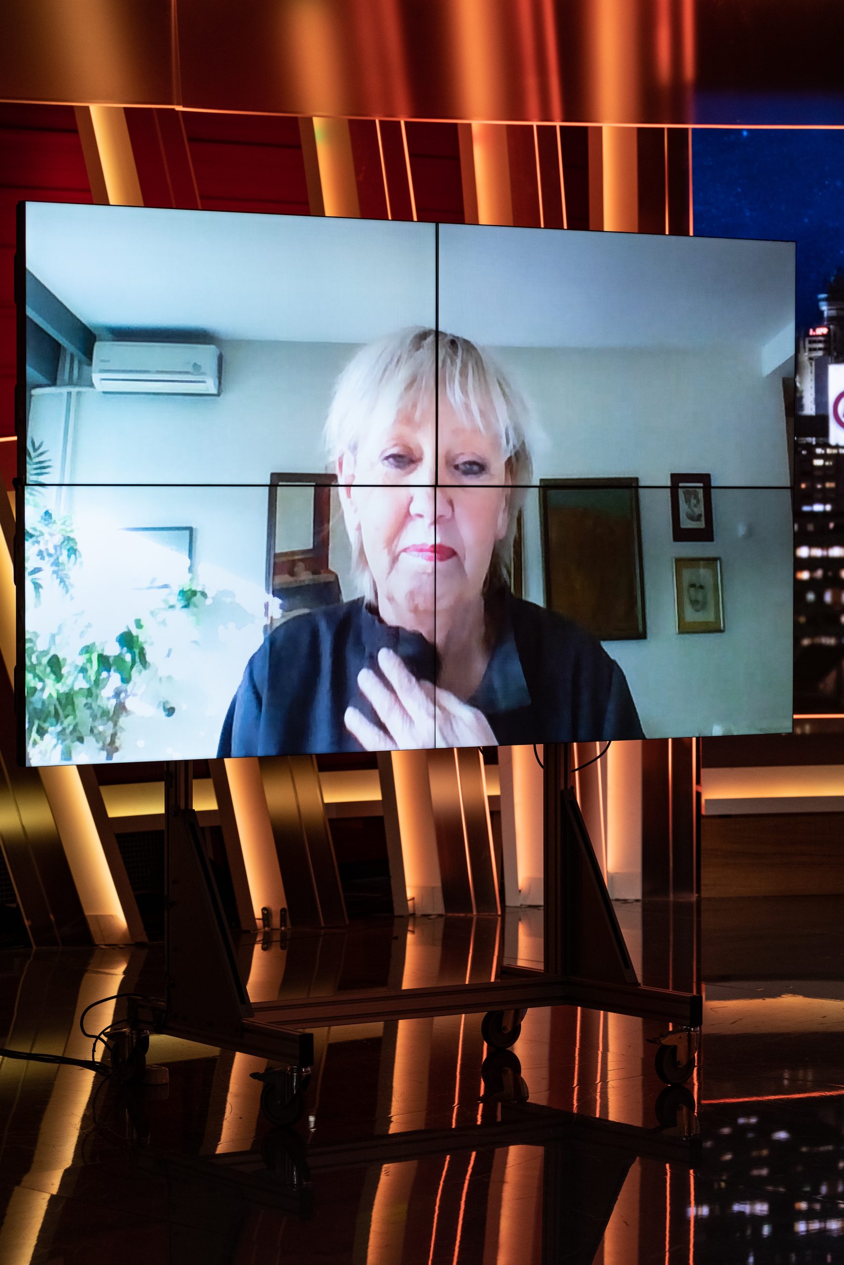 Gordana Suša, emisija Veče sa Ivanom Ivanovićem Foto: Ivan Ivanović/Nova S