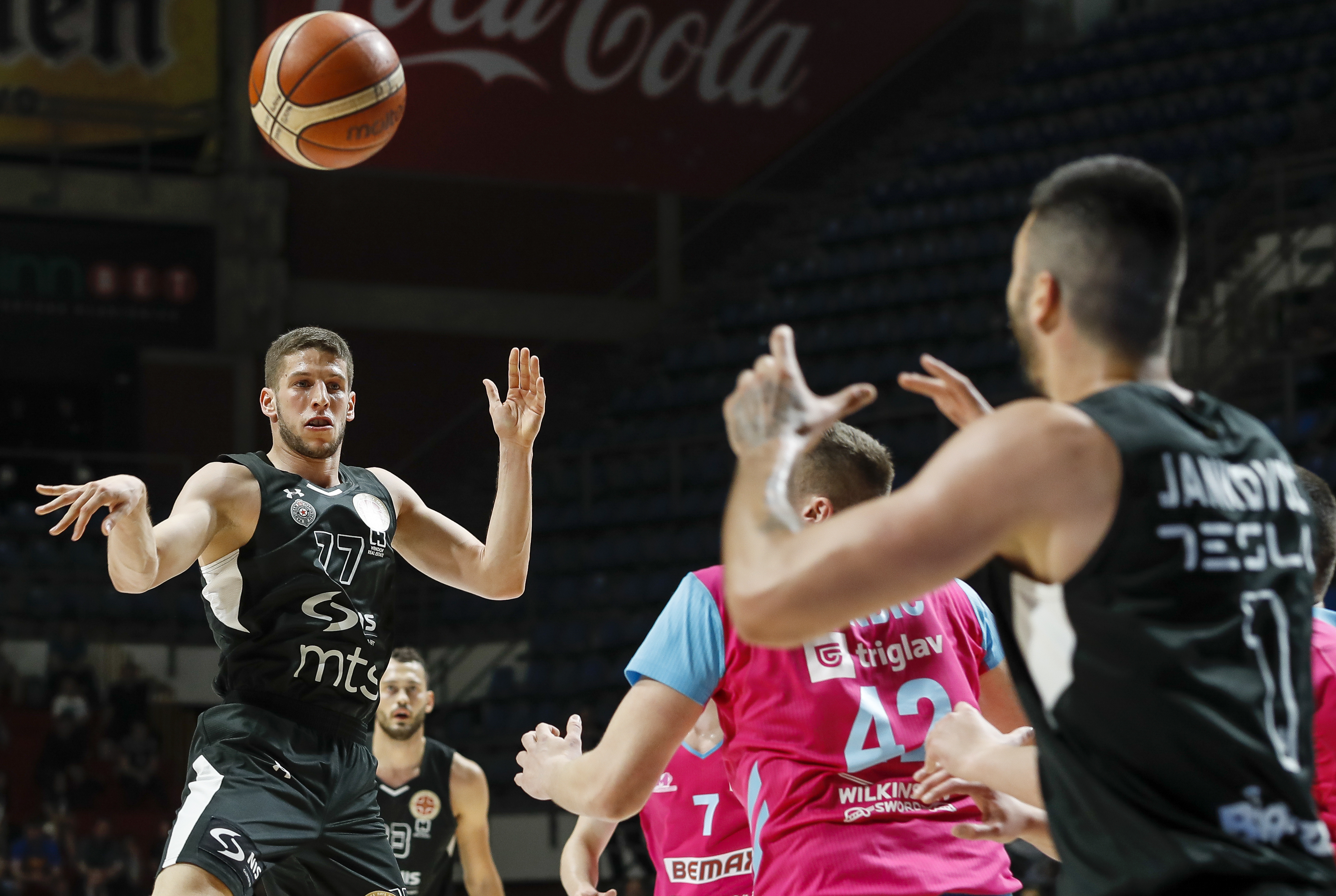 Kosarka Kosarkaska Liga Srbije season 2018-2019
Partizan v Mega Bemax
Aleksej Nikolic (L)
Belgrade, 26.04.2019
foto: Srdjan Stevanovic/Starsportphoto ©