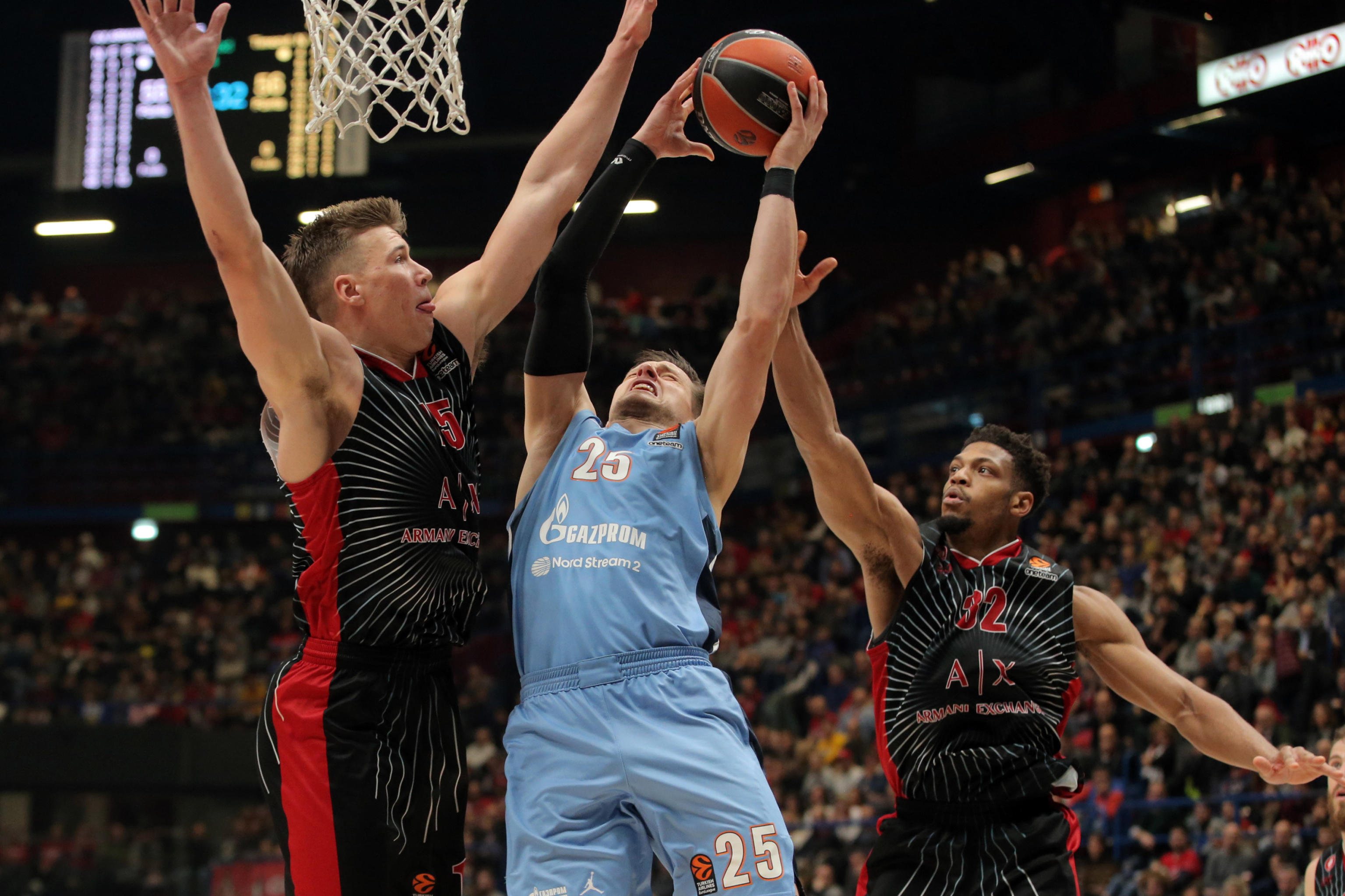 Armani Exchange Milano vs Zenit St Petersburg