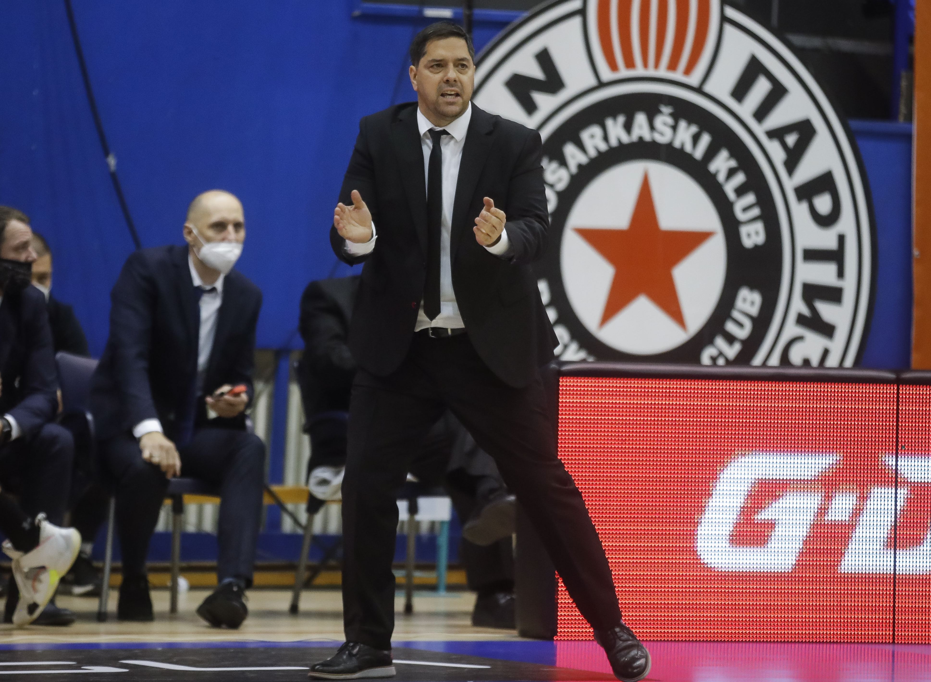 Kosarka Basketball ABA season 2020-2021
Partizan v Mega
Head coach Saso Filipovski
Beograd, 12.12.2020.
foto: Miroslav Todorovic/Starsportphoto ©
