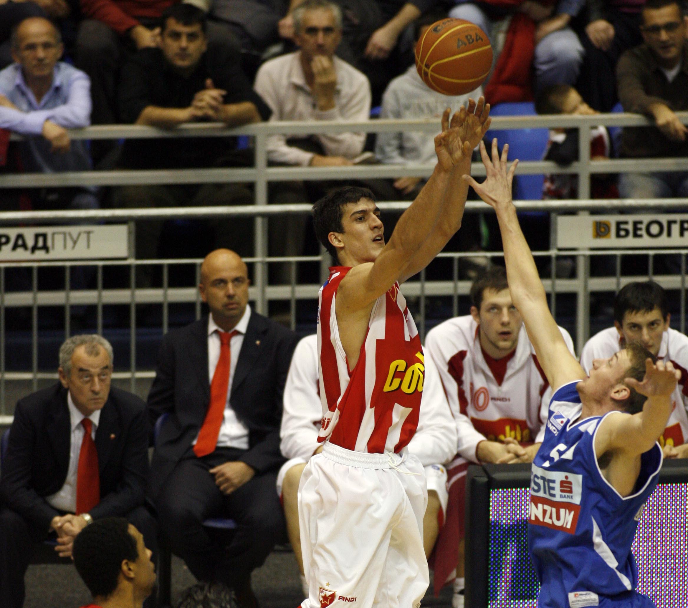 Marko Keselj Sport Kosarka NLB JAdranska Liga Crvena Zvezda Zadar 6.12.2008. photo: Pedja Milosavljevic