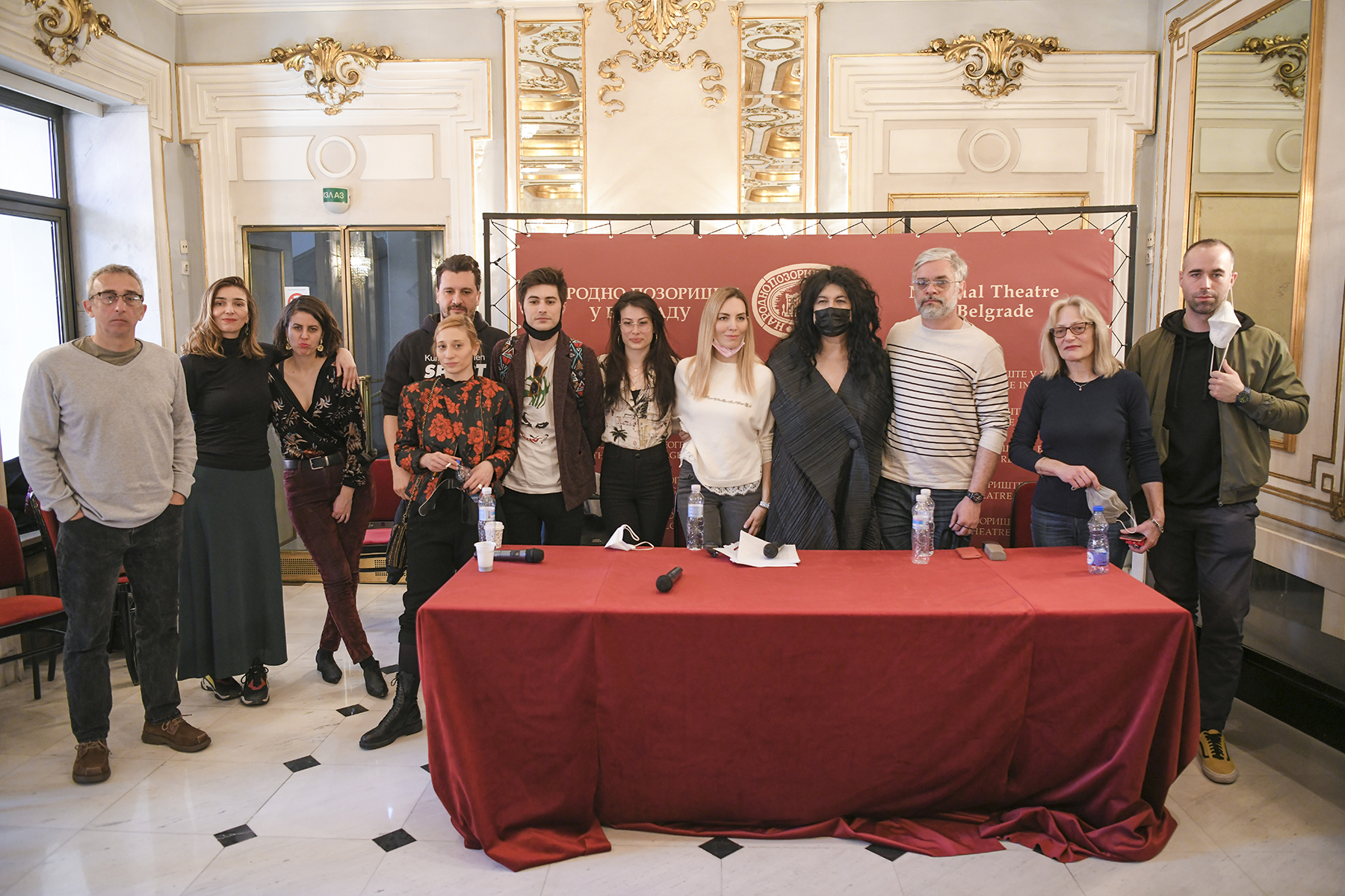 Beograd 29.03.2021. konferencija za medije povodom premijere predstave "Orlando" nastale po delu Virdzinije Vulf. Foto: Dragan Mujan/Nova.rs