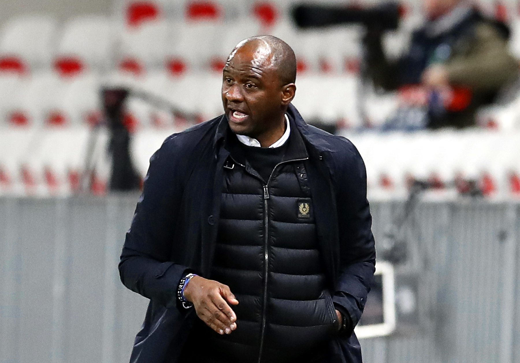 OGC Nice head coach Patrick Vieira sacked