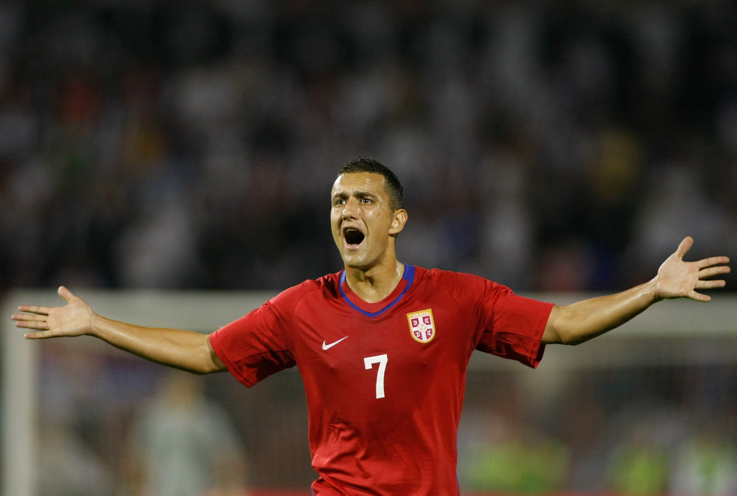 Fudbal, Fifa world cup qualifications, South Africa 2010.Serbia Vs. Austria.Bosko Jankovic.Beograd, 06.06.2009..Foto: Srdjan Stevanovic/starsportphoto.com ©