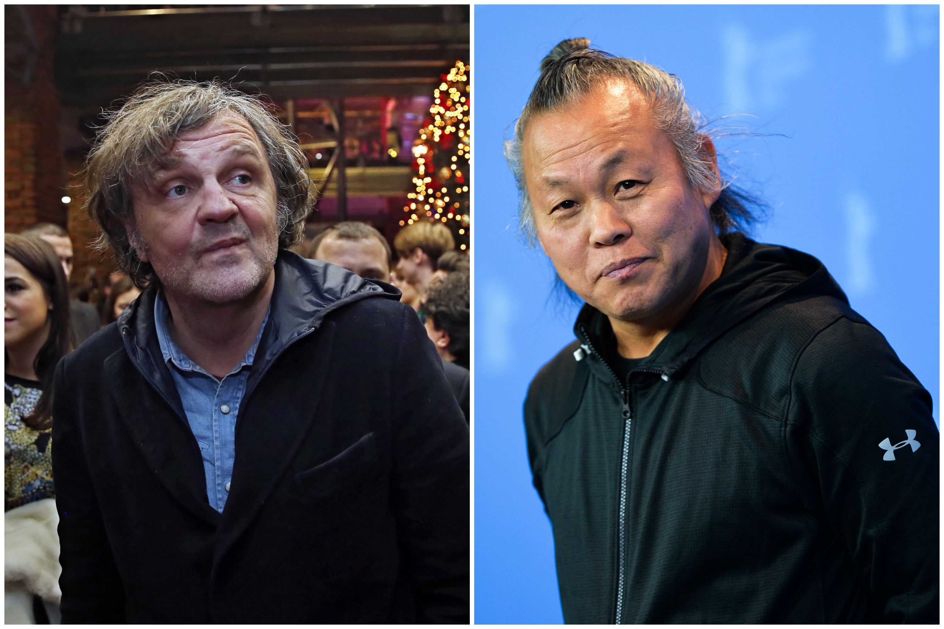 Emir Kusturica, Kim Ki Duk, kombo Foto: EPA/YURI KOCHETKOV/EPA-EFE/PHILIPP GUELLAND