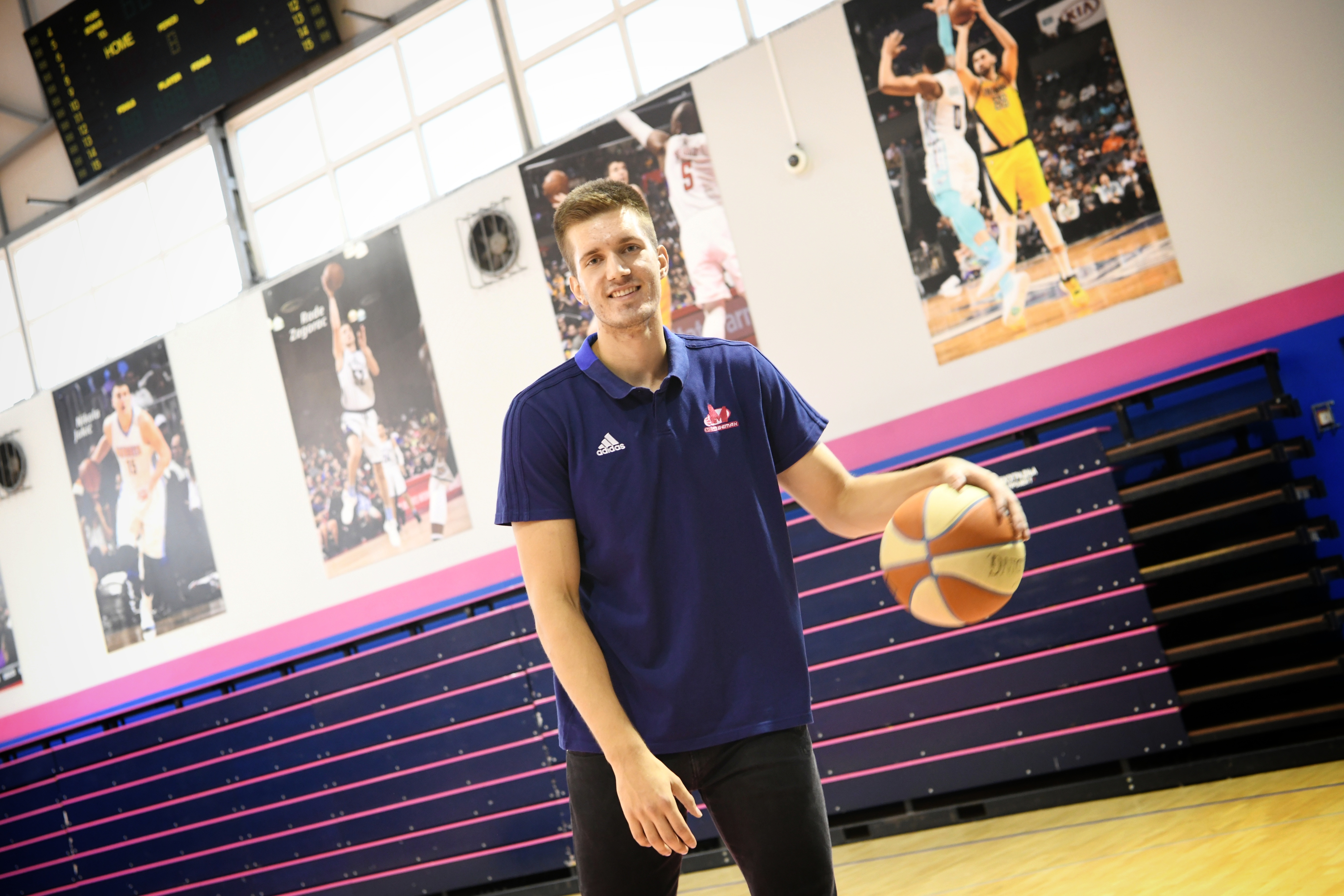 Beograd 07. avgust 2020. Filip Petrusev kosarkas Mega Bemaks intervju Foto:Vesna Lalić/Nova.rs