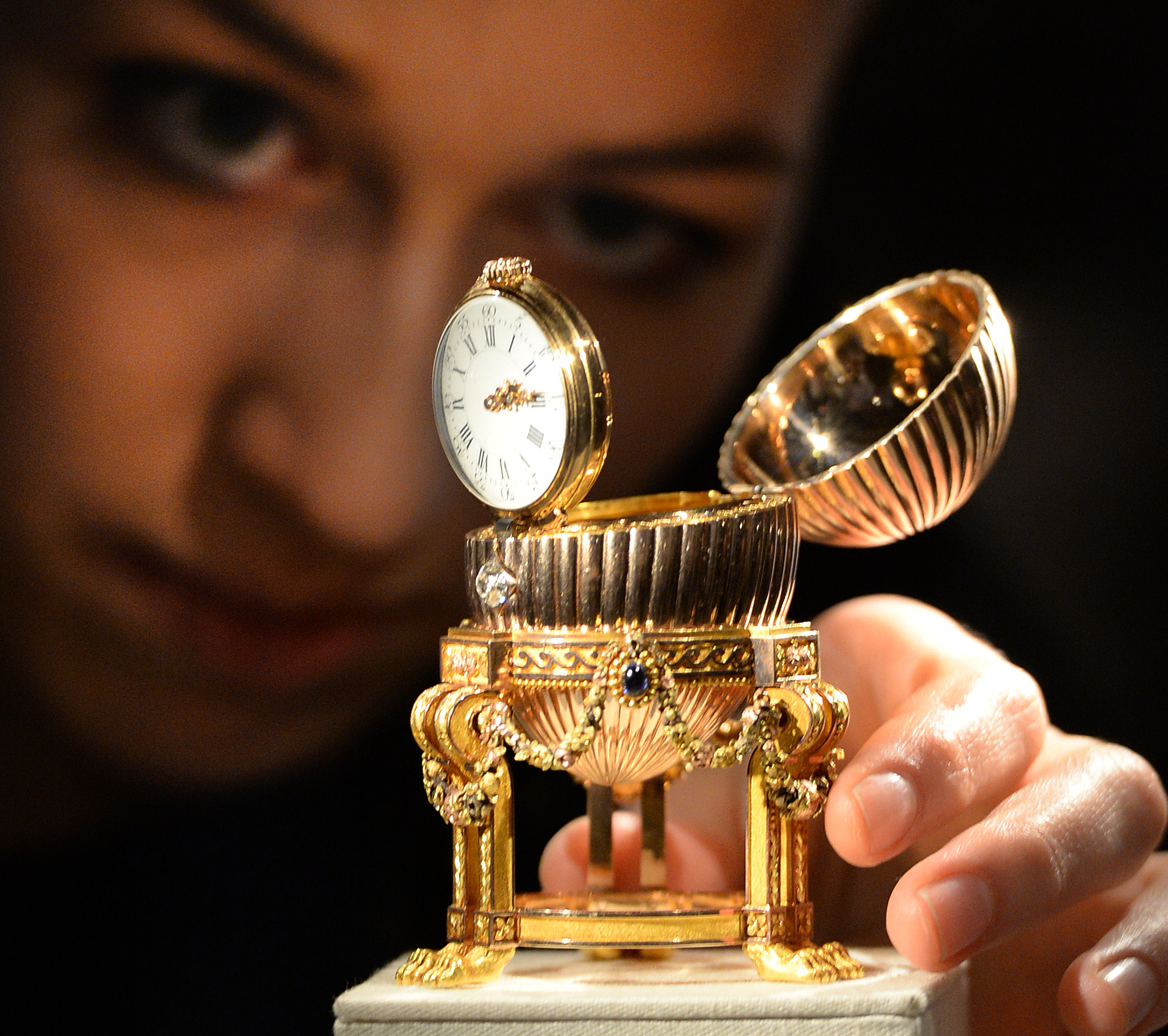 missing Imperial Faberge Eggs in London