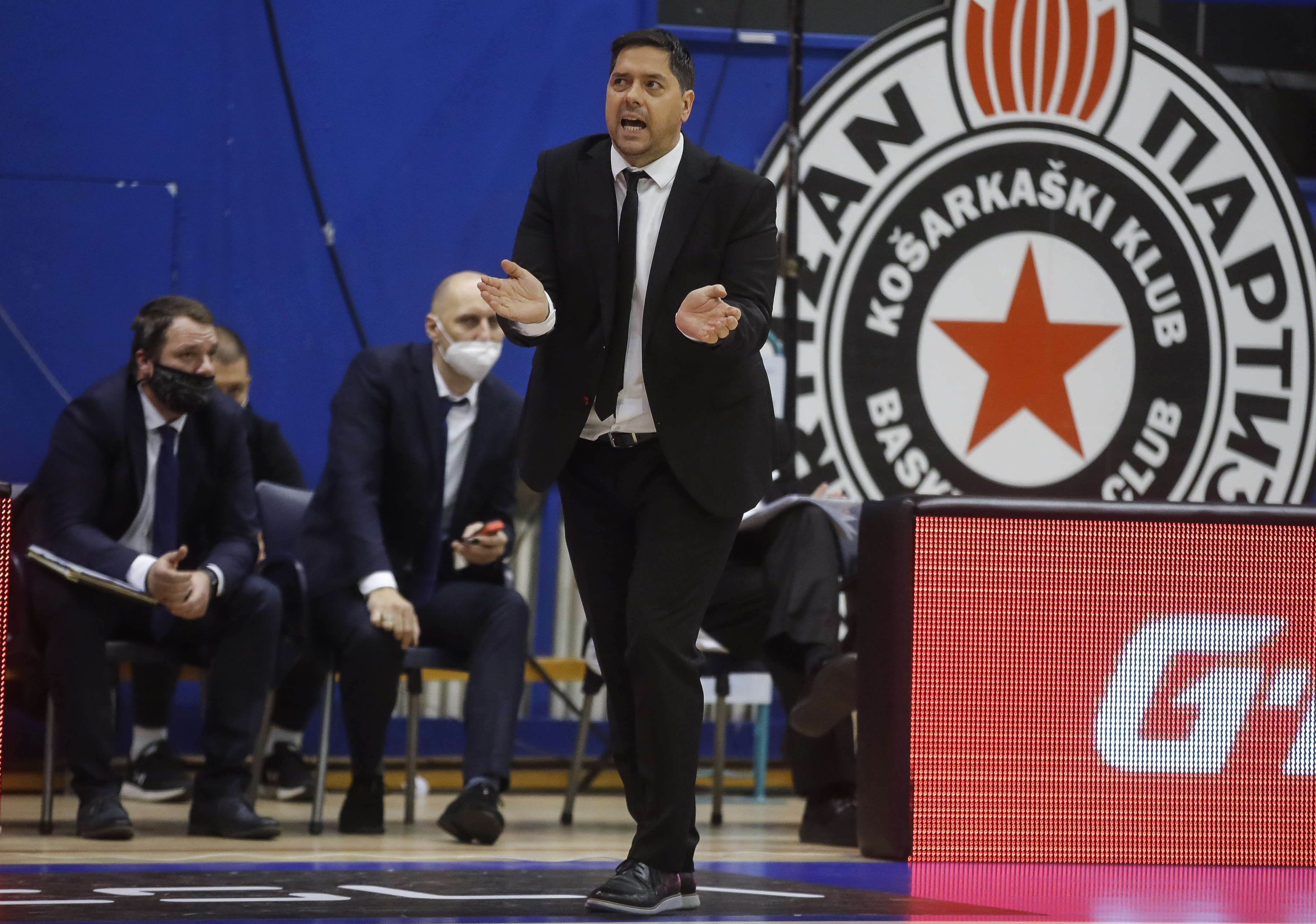 Kosarka Basketball ABA season 2020-2021
Partizan v Mega
Head coach Saso Filipovski
Beograd, 12.12.2020.
foto: Miroslav Todorovic/Starsportphoto ©