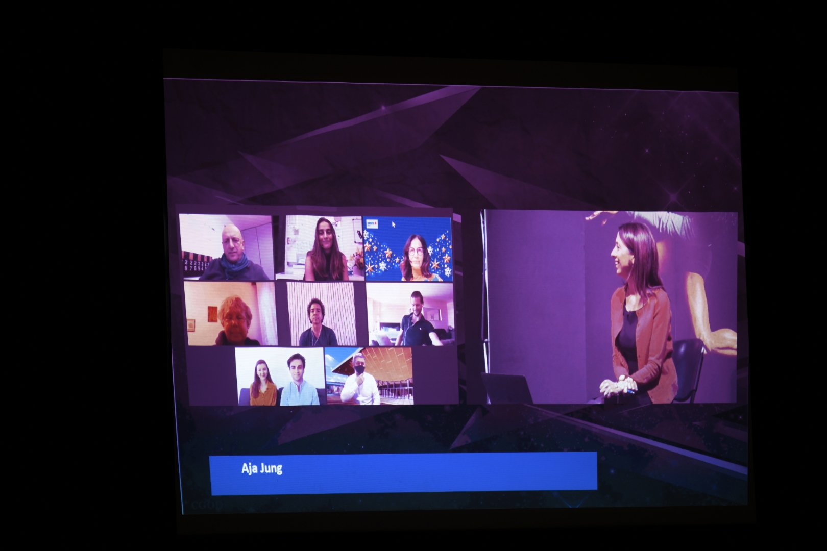 Beograd, 04.02.2021. KZŠ, Jugoslovensko dramsko pozorište, Prvaci i solisti,Njujork siti balet, trupa Malpaso iz Havane,
Nacionalni teatar za igru iz Budimpešte, razgovor sa novinarima i umetnicima iz inostranstva... Aja Jung Foto: Dragan Mujan/Nova.rs