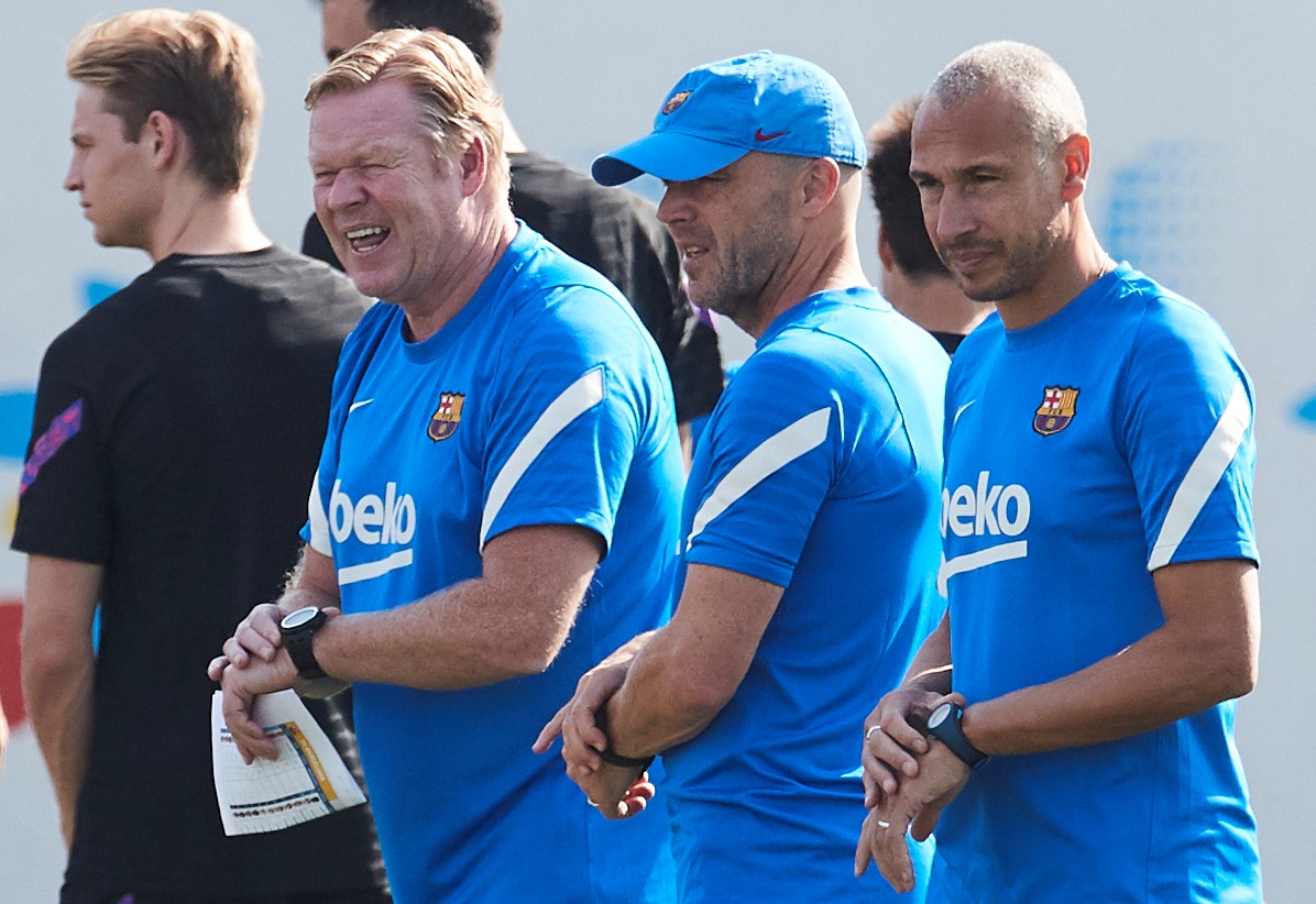 FC Barcelona training session