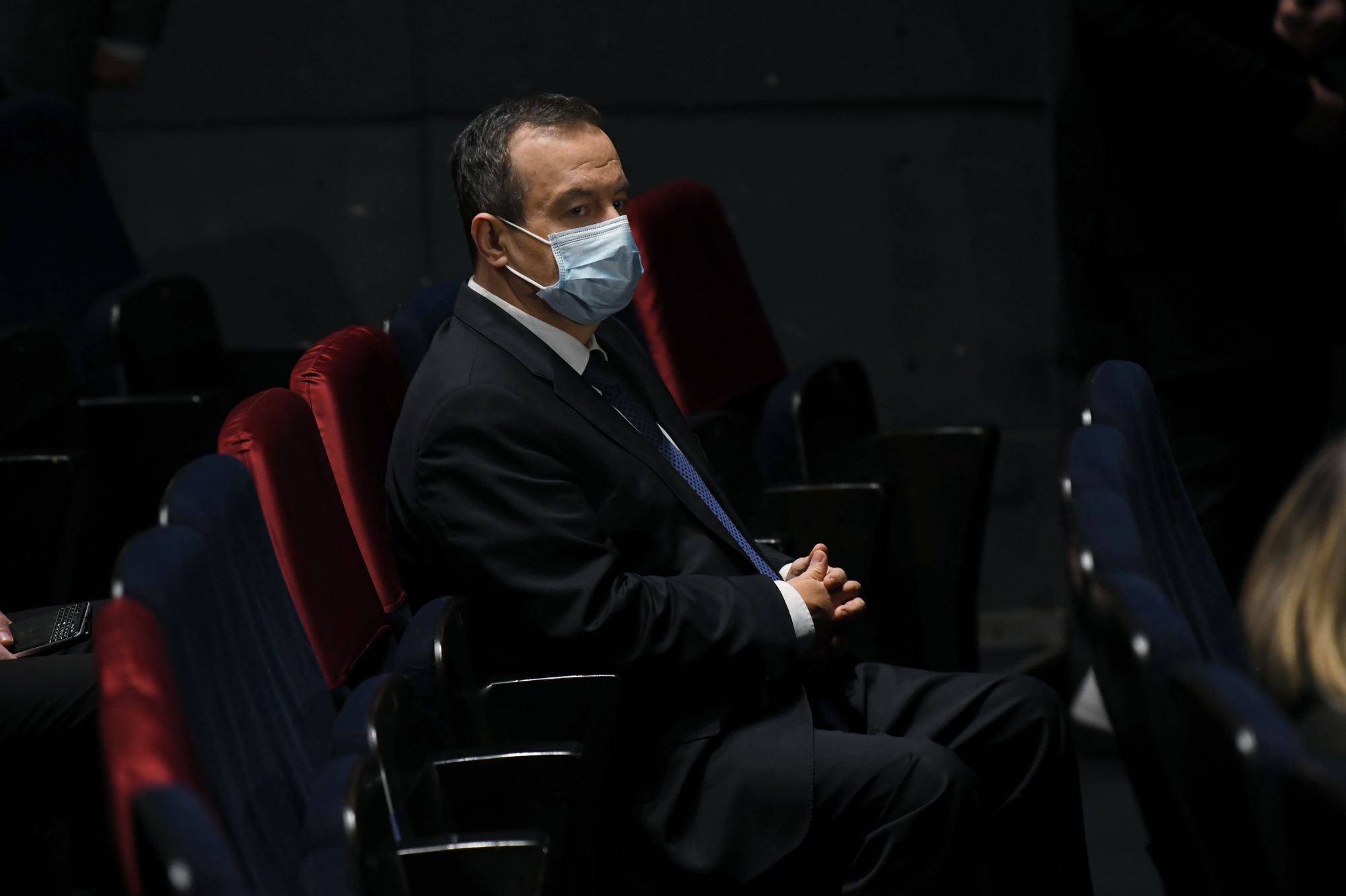 Beograd 05.02.2021. Komemoracija Ivanu Bekjarevu u Jugoslovenskom dramskom pozorištu. Ivan Bekjarev, JDP, Jugoslovensko dramsko pozorište Foto: Goran Srdanov/Nova.rs