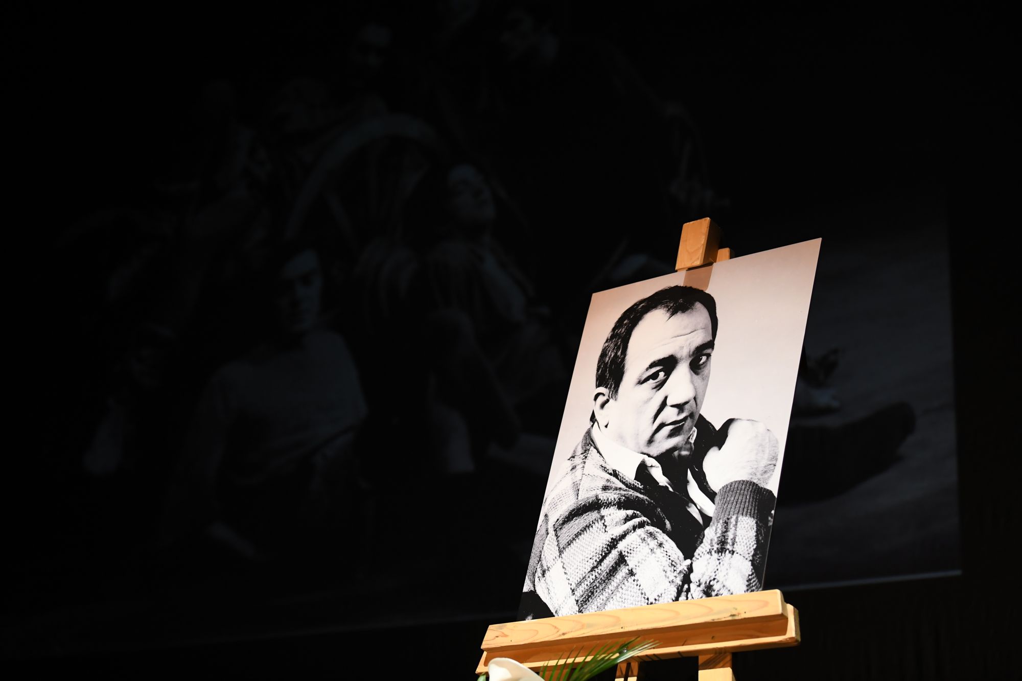 Beograd 05.02.2021. Komemoracija Ivanu Bekjarevu u Jugoslovenskom dramskom pozorištu. Ivan Bekjarev, JDP, Jugoslovensko dramsko pozorište Foto: Goran Srdanov/Nova.rs