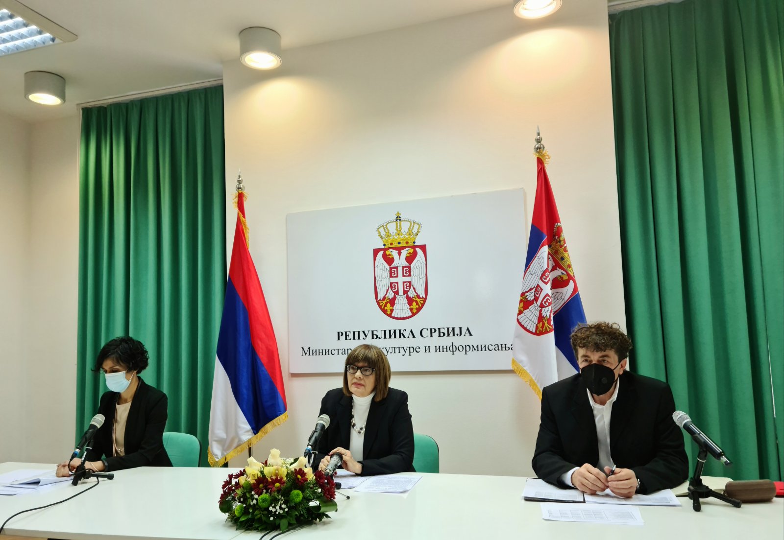 100 dana rada MKI, Ministarstvo kulture i informisanja