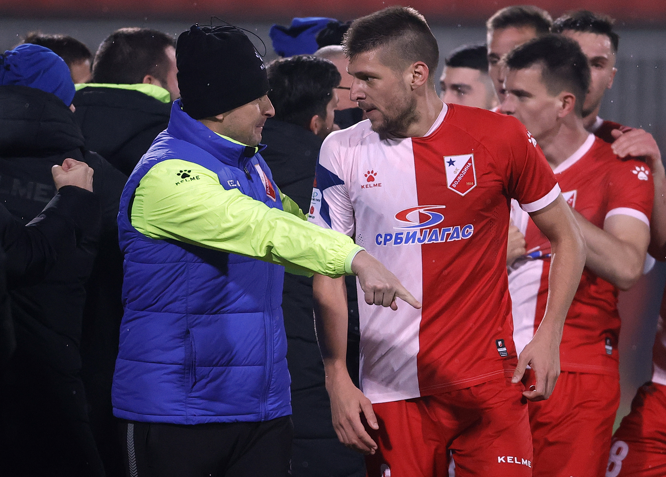 Superliga Srbije, Vojvodina - Crvena Zvezda 7.11.2021. Novi Sad, Srbija  foto: Pedja Milosavljevic/STARSPORT