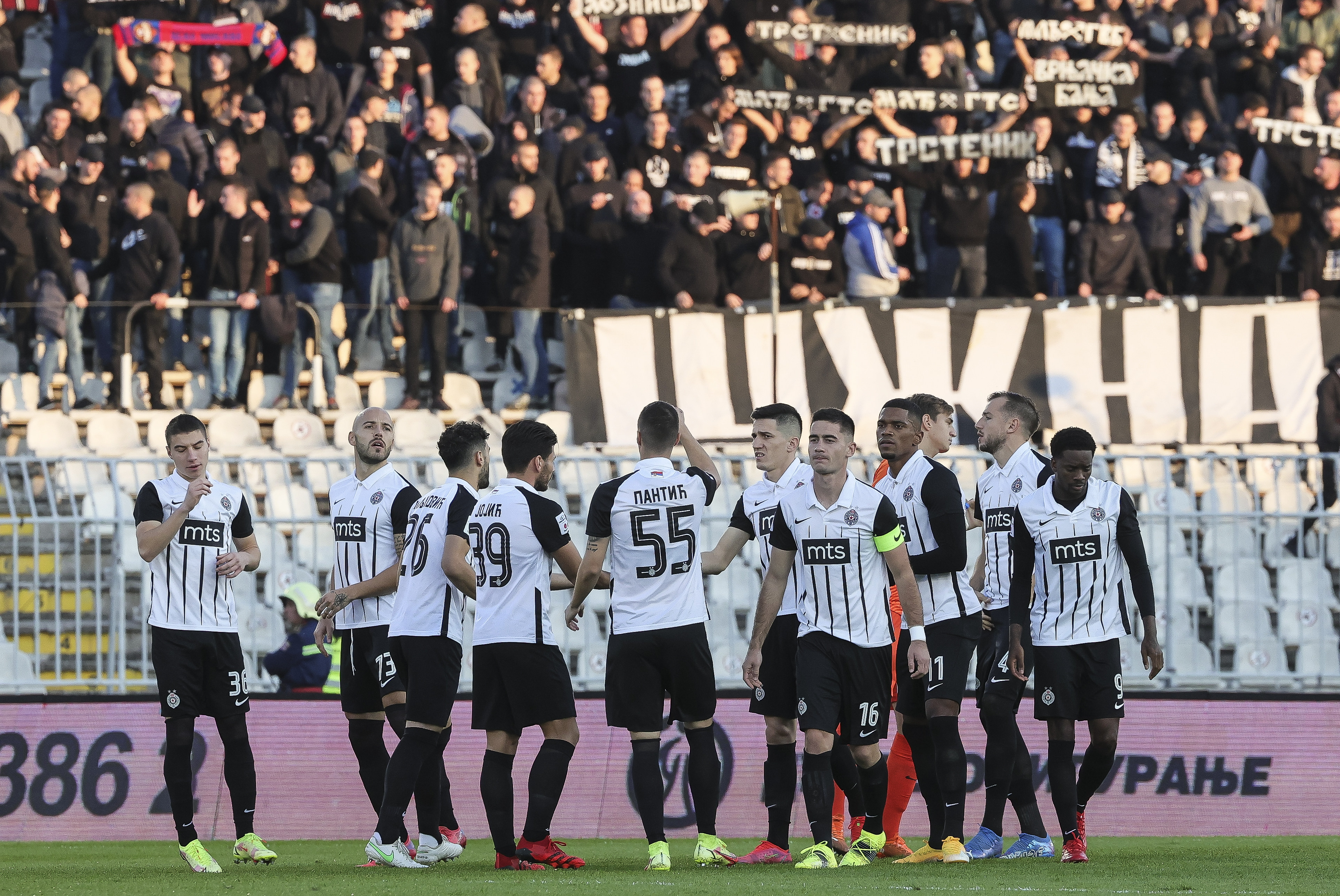 FK Partizan v Radnik Surdulica-Super League Season 2021/2022