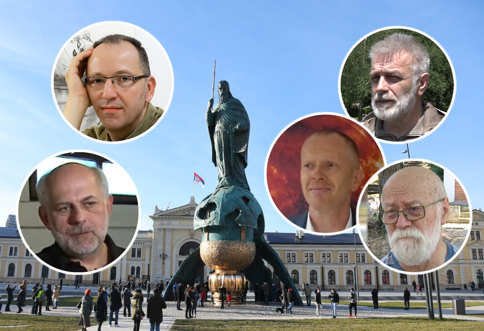 Spomenik Stefan Nemanja kombo vajari