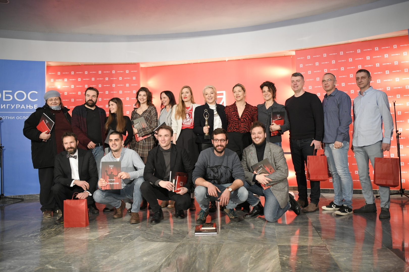 Beograd 20. februar 2021. Beogradsko dramsko pozoriste, BDP, rodjendan i dodela nagrada Foto:Dragan Mujan/Nova.rs