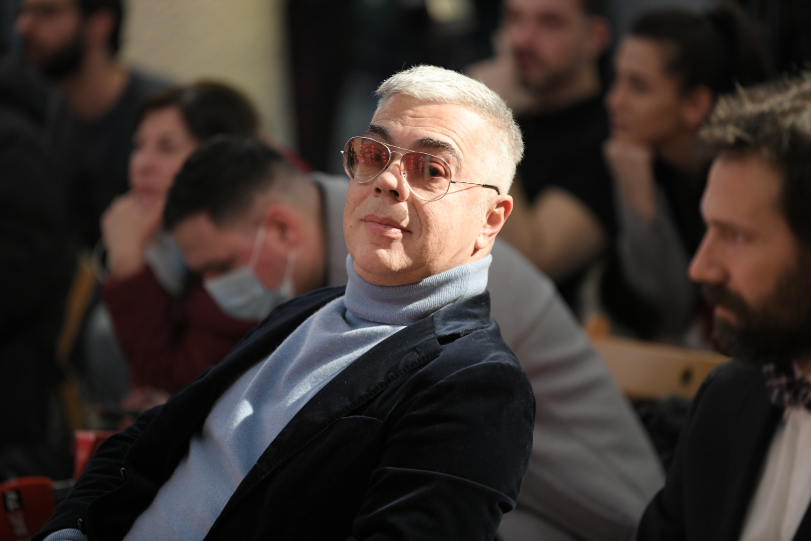 Beograd 20. februar 2021. Beogradsko dramsko pozoriste, BDP, rodjendan i dodela nagrada Foto:Dragan Mujan/Nova.rs