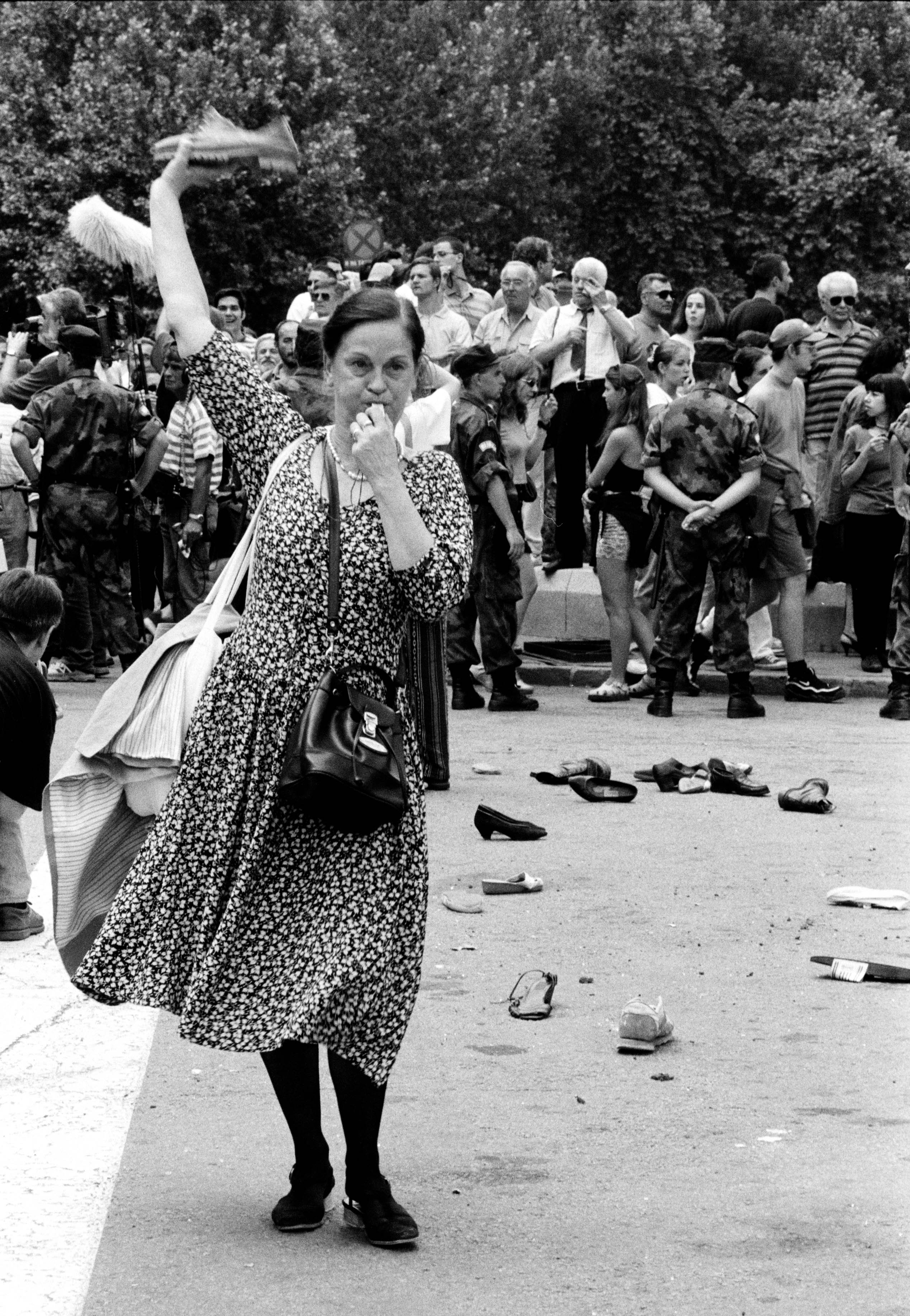 Proglasenje Slobodana Milosevica za Predsednika SRJ.
Juli 1997.
foto Goranka Matic