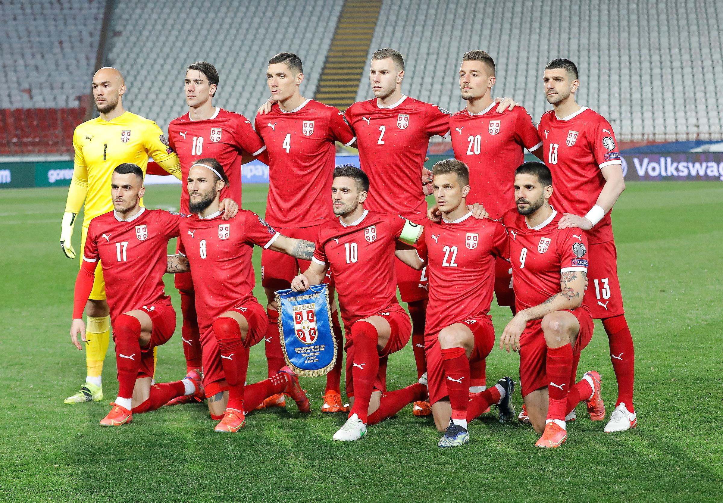 PR teks mocart  Serbia v Portugal-FIFA World Cup 2022 Qualifiers
