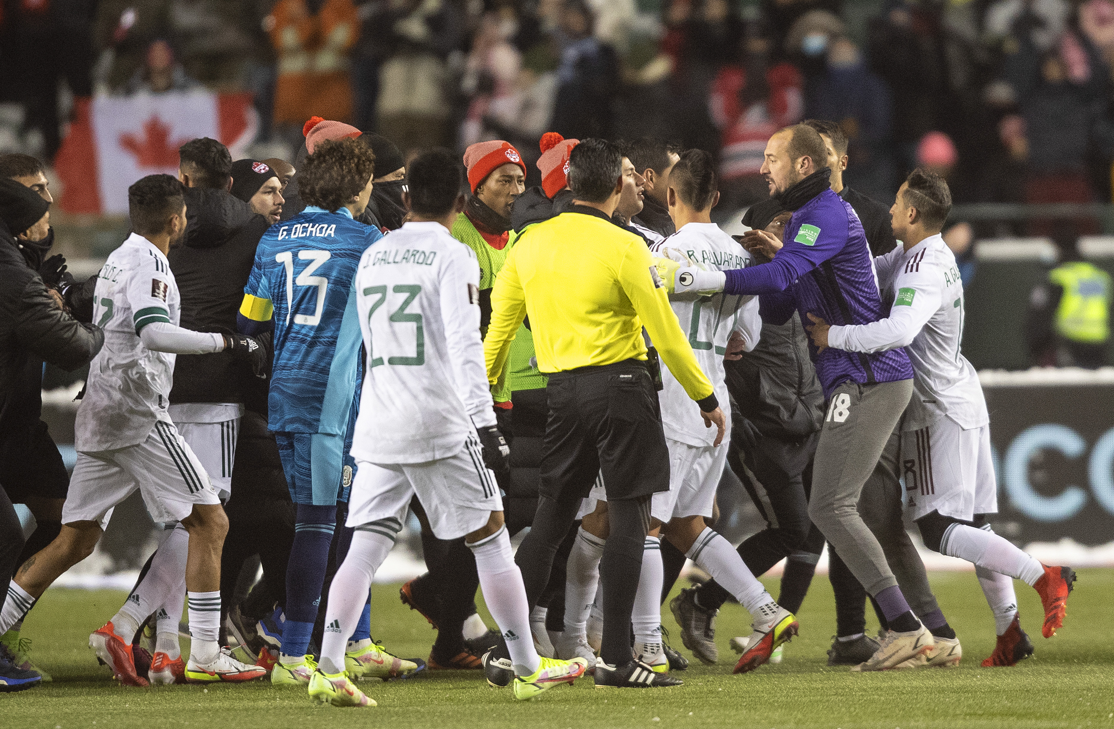 WCup Mexico Canada Soccer