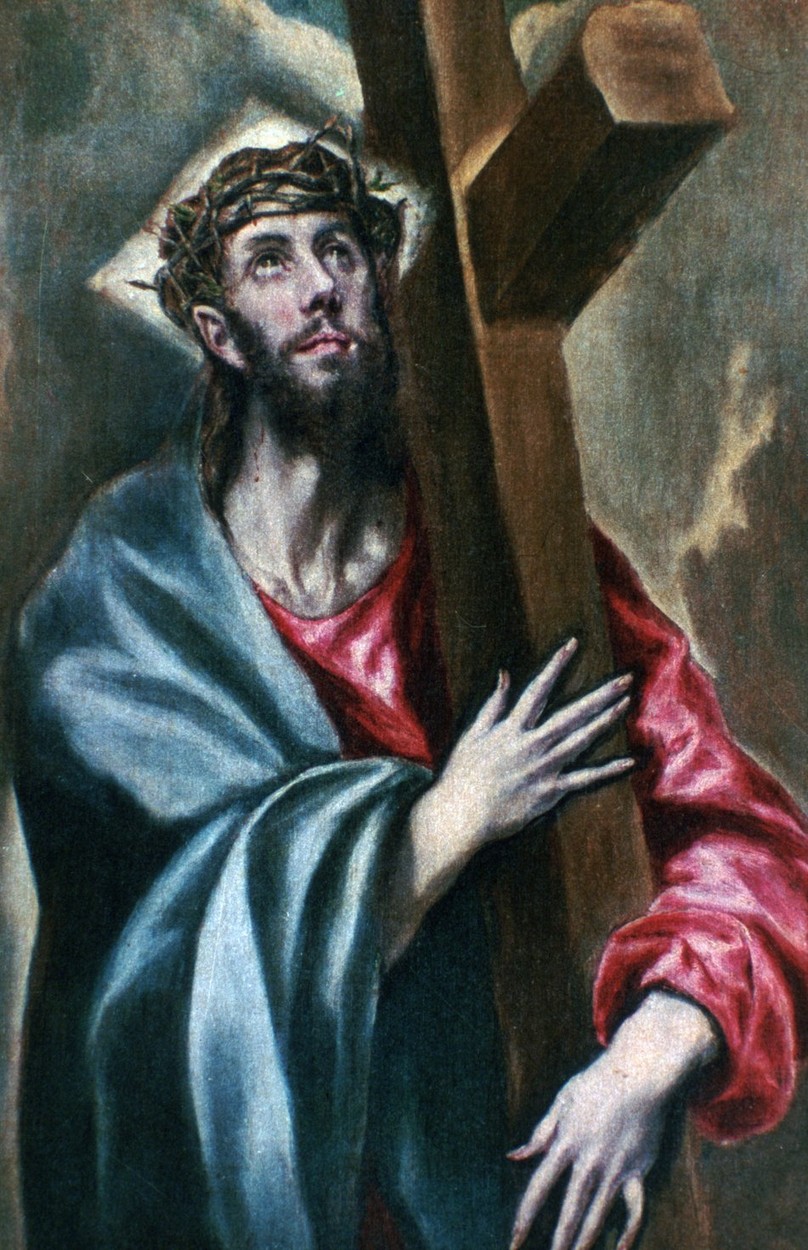 oil Jesus Christ Portrait by El Greco Date From 1600 To 1610 From the collection of the Prado Madrid Spain,Image: 8003004, License: Rights-managed, Restrictions: , Model Release: no, Credit line: The Print Collector / Alamy / Profimedia