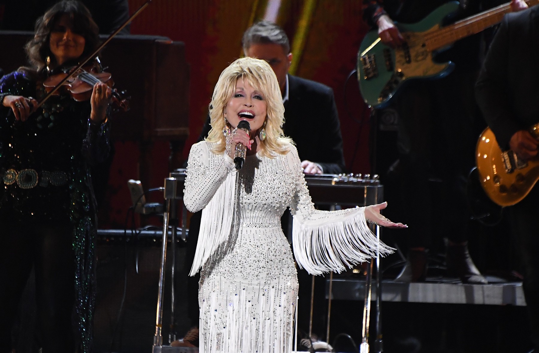Artists perform at the 2019 CMA Awards at the Bridgestone Arena.
13 Nov 2019,Image: 483294330, License: Rights-managed, Restrictions: World Rights, Model Release: no, Credit line: MBS/MEGA / The Mega Agency / Profimedia