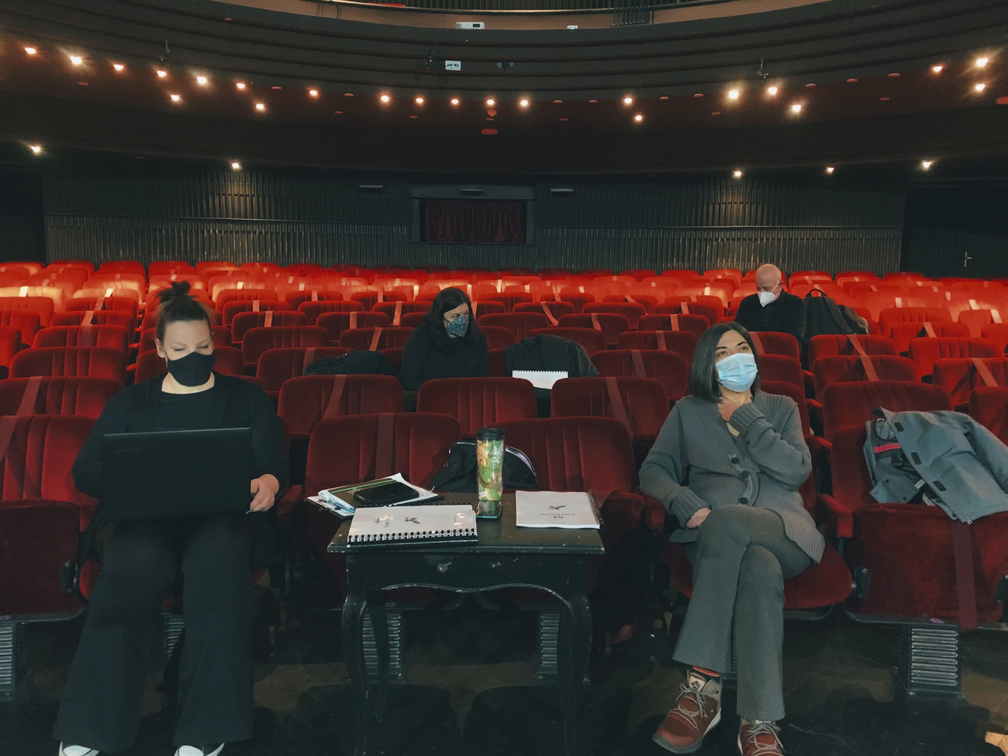 Probe predstave 64 u Ateljeu 212 Foto Andja Brstina