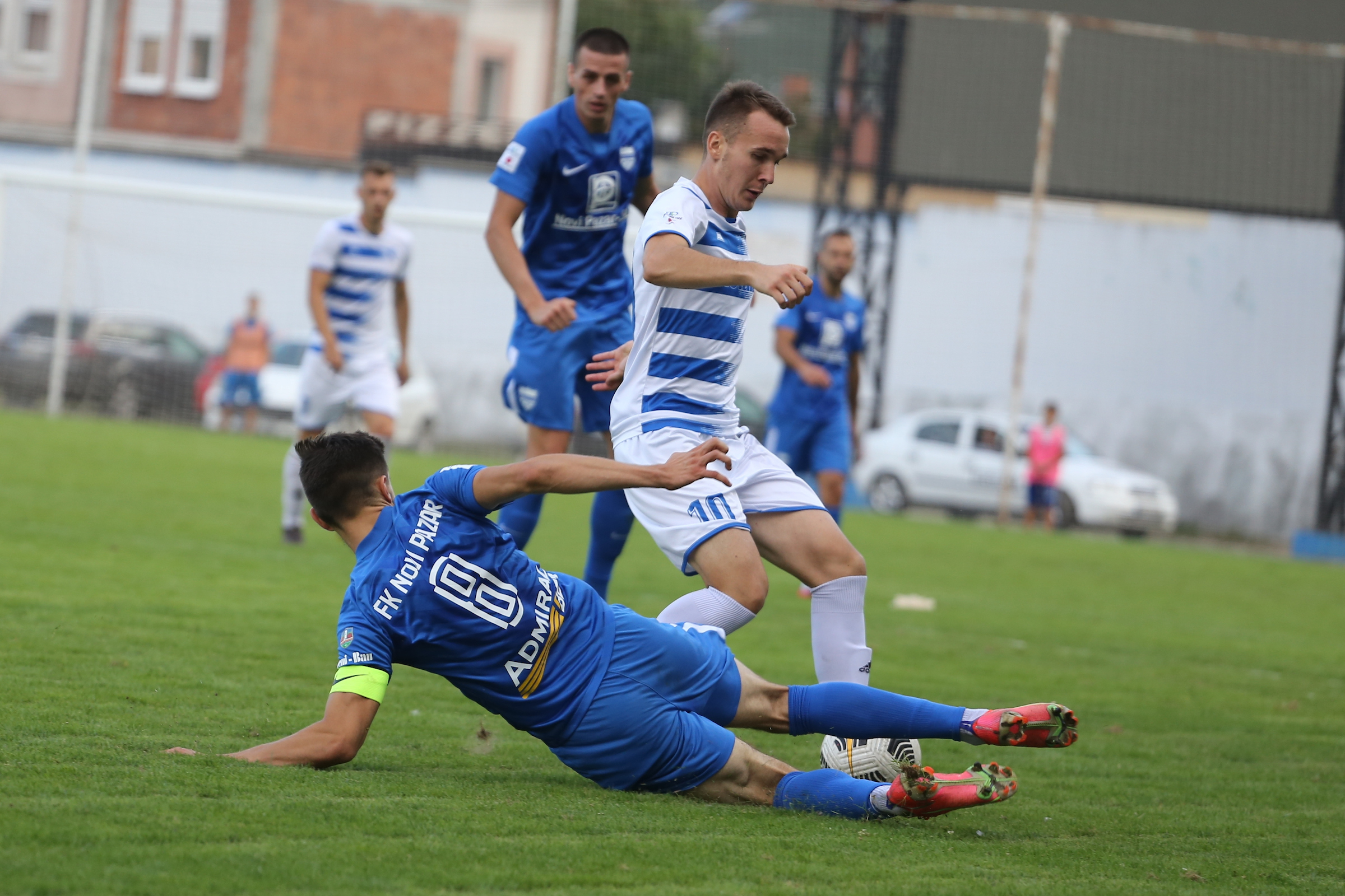 Fudbal Linglong Super League Season 2021-2022
FK Novi Pazar v FK Metalac Gornji Milanovac
Sead Islamovic (L) Vasilije Djuric (C) Stefan Loncar (R)
Novi Pazar 28.08.2021.
foto: Irfan Licina/Starsportphoto ©
