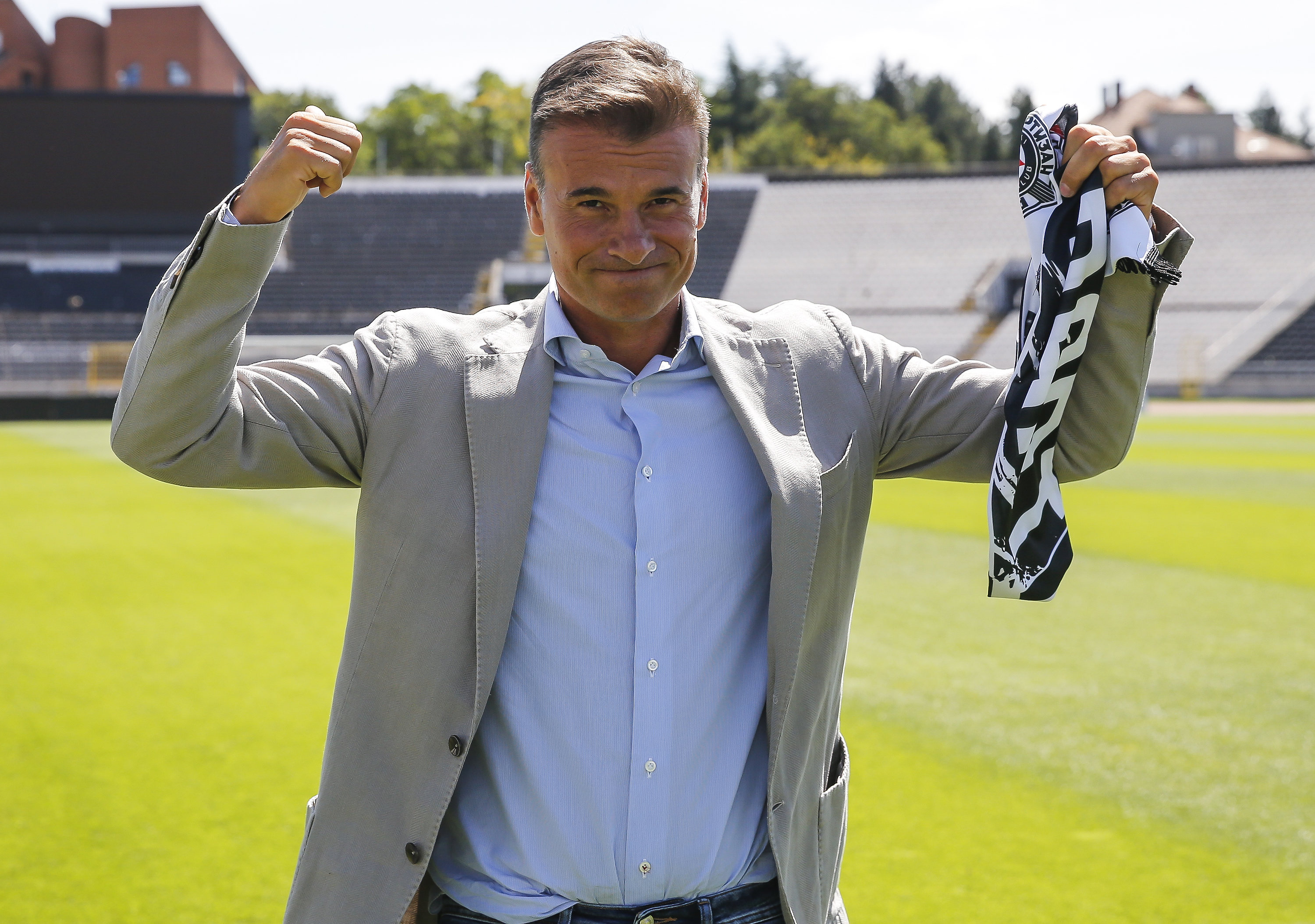 FK Partizan Promocija Novi Trener Aleksandar Stanojevic