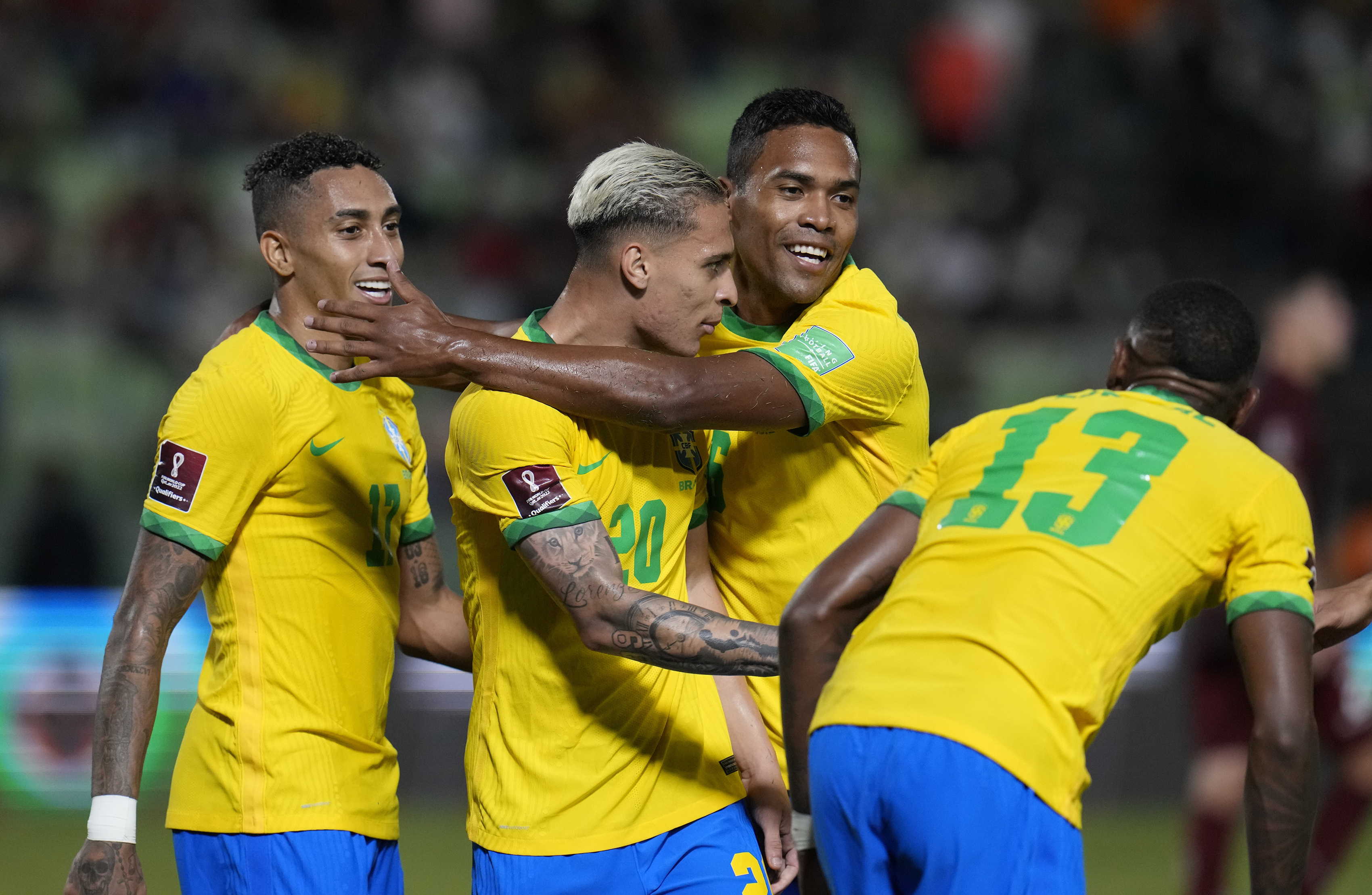 Venezuela Brazil Wcup Soccer