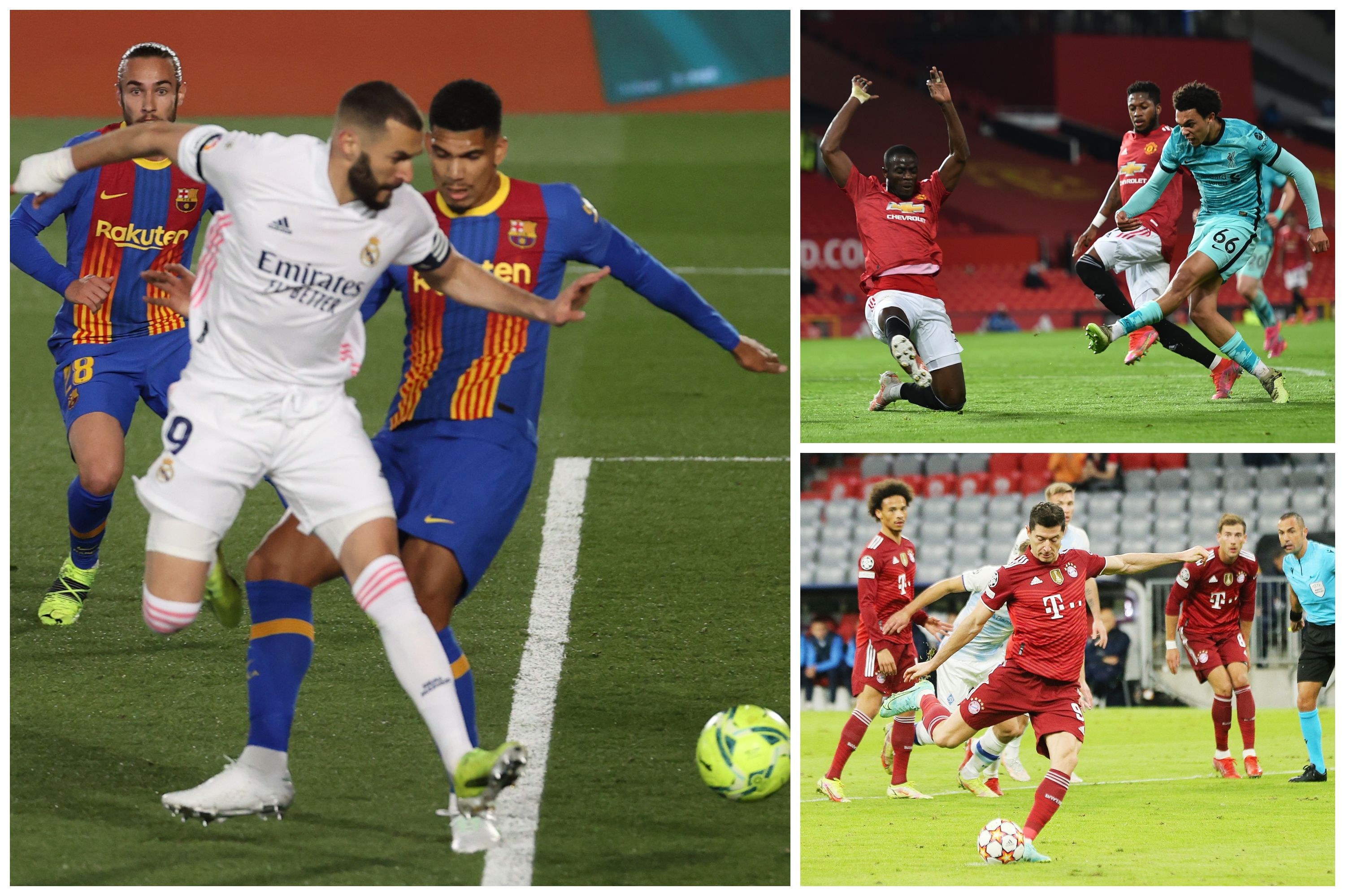 Real Madrid, Barselona, Bajern Minhen, Mančester junajted i Liverpul