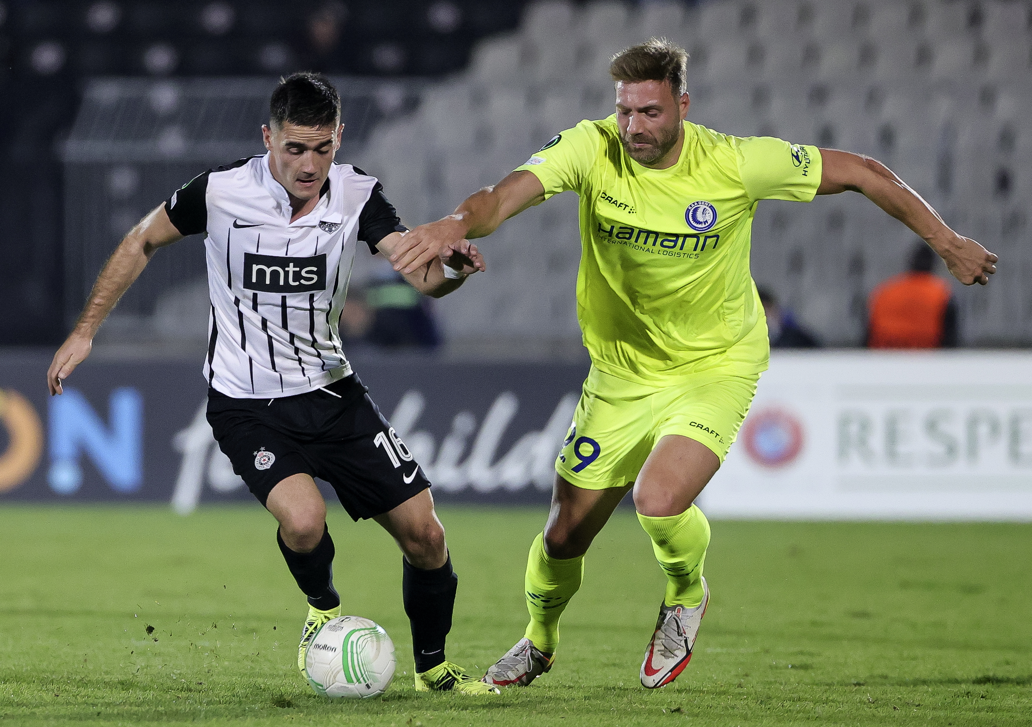Fudbal-UEFA Conference League Play-Off Season 2021/2022-FK Partizan v KAA Gent
Beograd, 26.08.2021.
foto: Srdjan StevanovicStarsport.rs ©