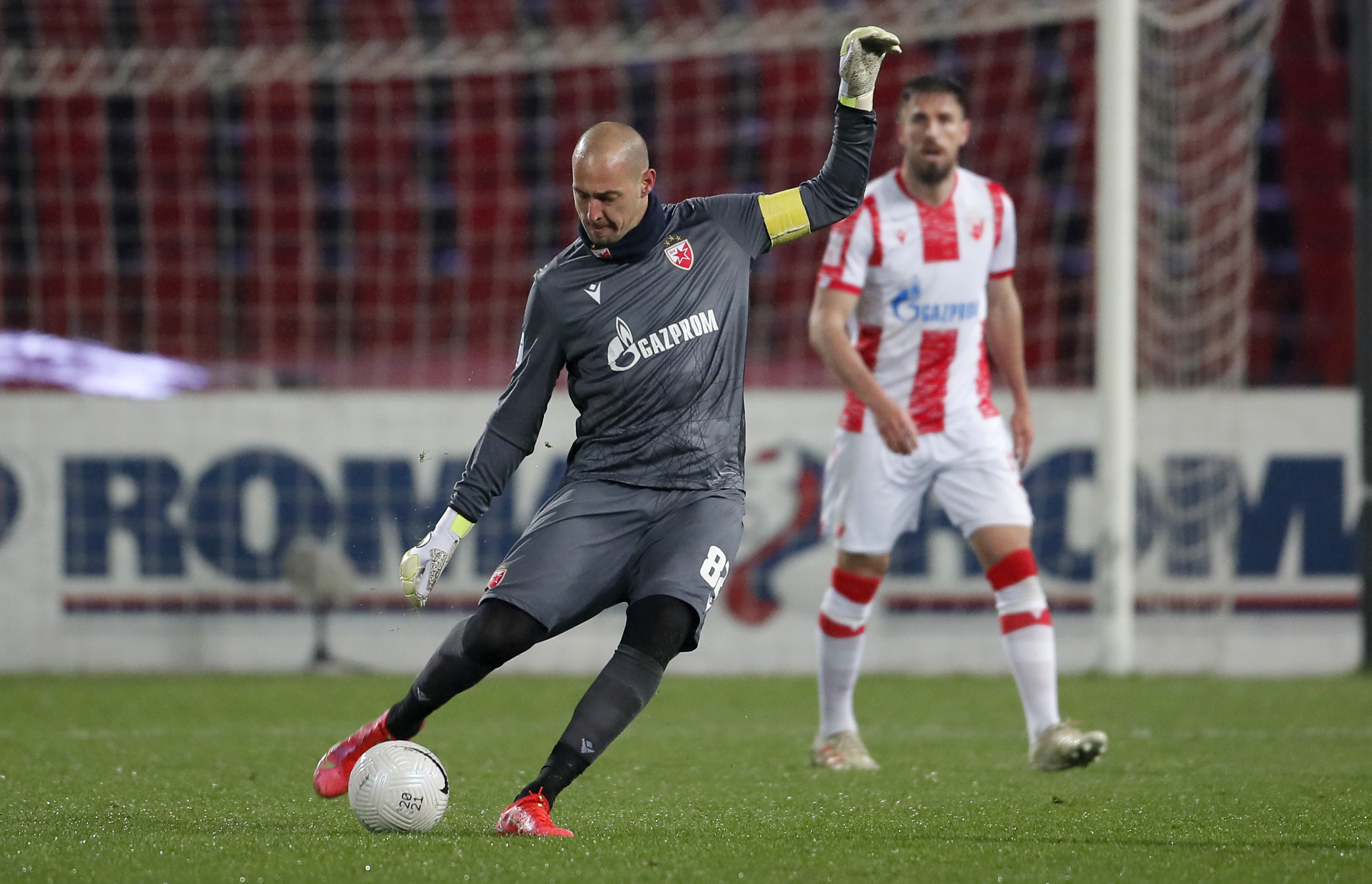 goalkeeper Milan Borjan Superliga Srbije Crvena Zvezda - Radnik Surdulica,   Belgrade, Serbia
17.4.2021. April 17. 2021. Beograd, Srbija  foto: Pedja Milosavljevic / STARSPORT