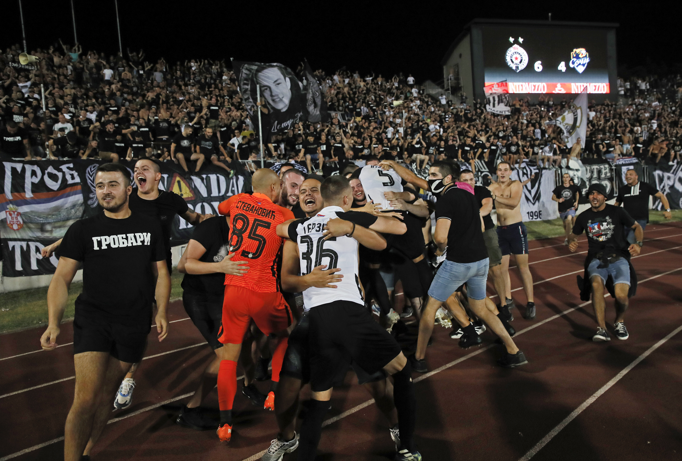 FK Partizan, FK Soči