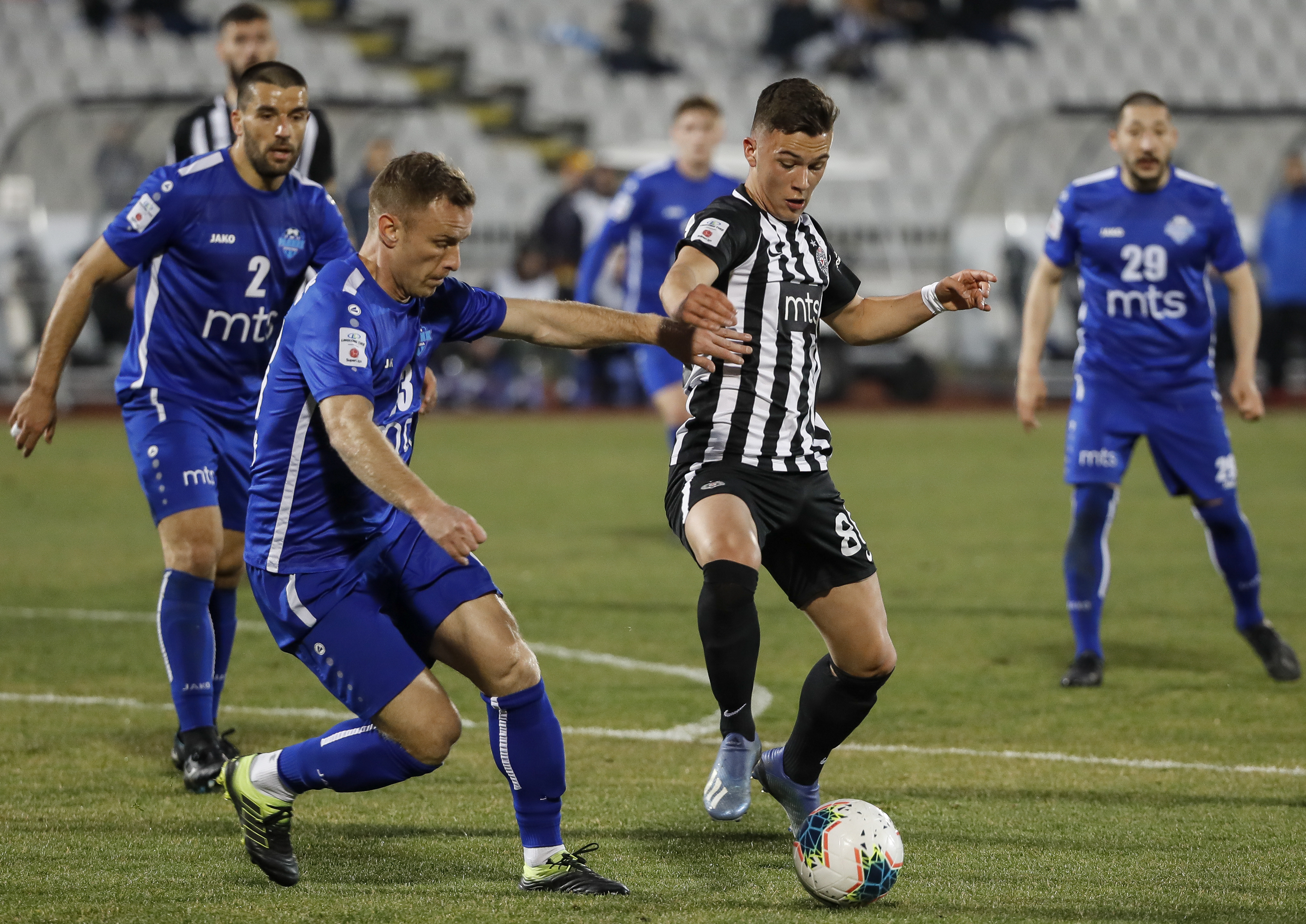 Fudbal Super League Season 2019-2020
Partizan v Radnik (Surdulica)
Filip Stevanovic (R) and Filip Stanisavljevic
Beograd, 16.02.2020.
foto: Srdjan Stevanovic/Starsportphoto ©