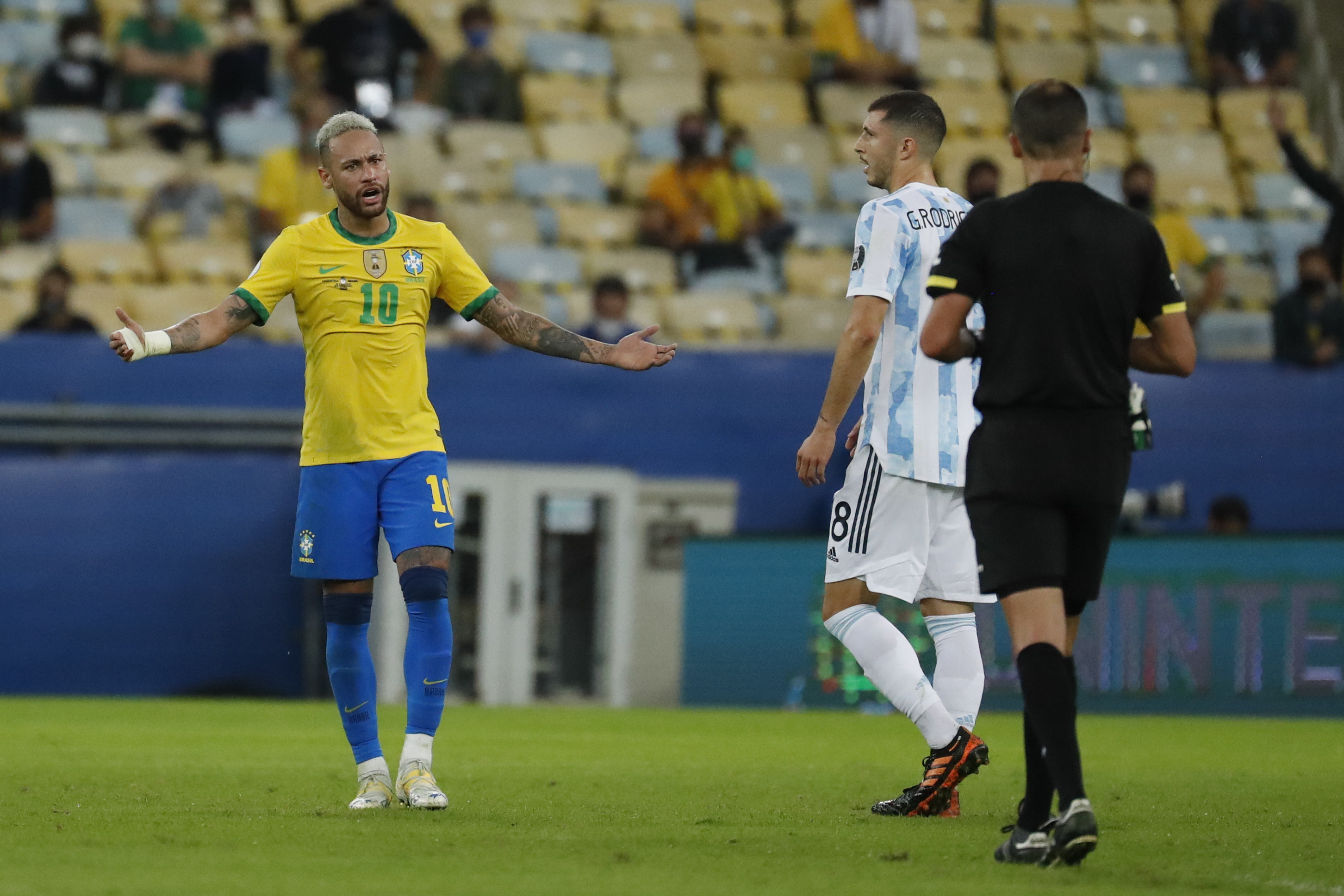 Brazil Argentina Copa America Soccer