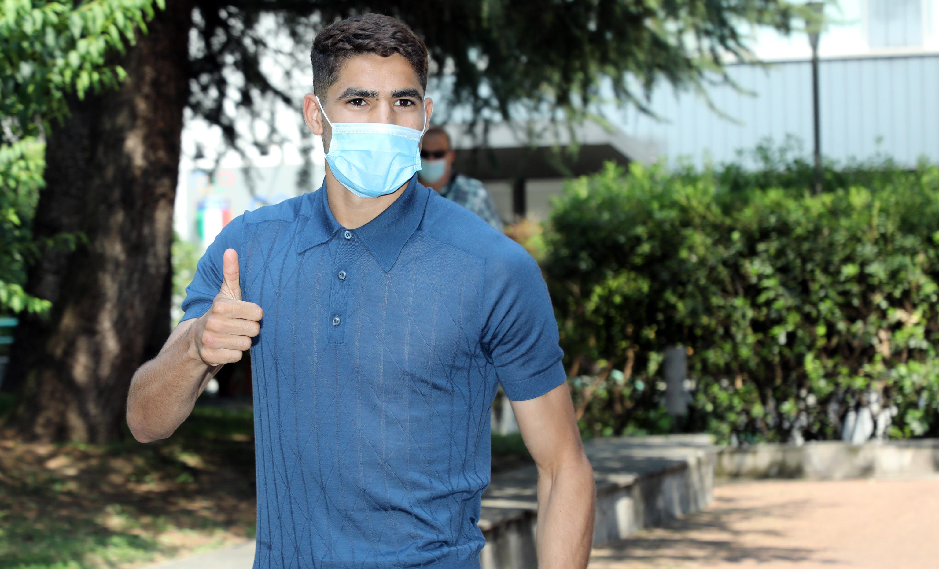 Inter's new player Achraf Hakimi