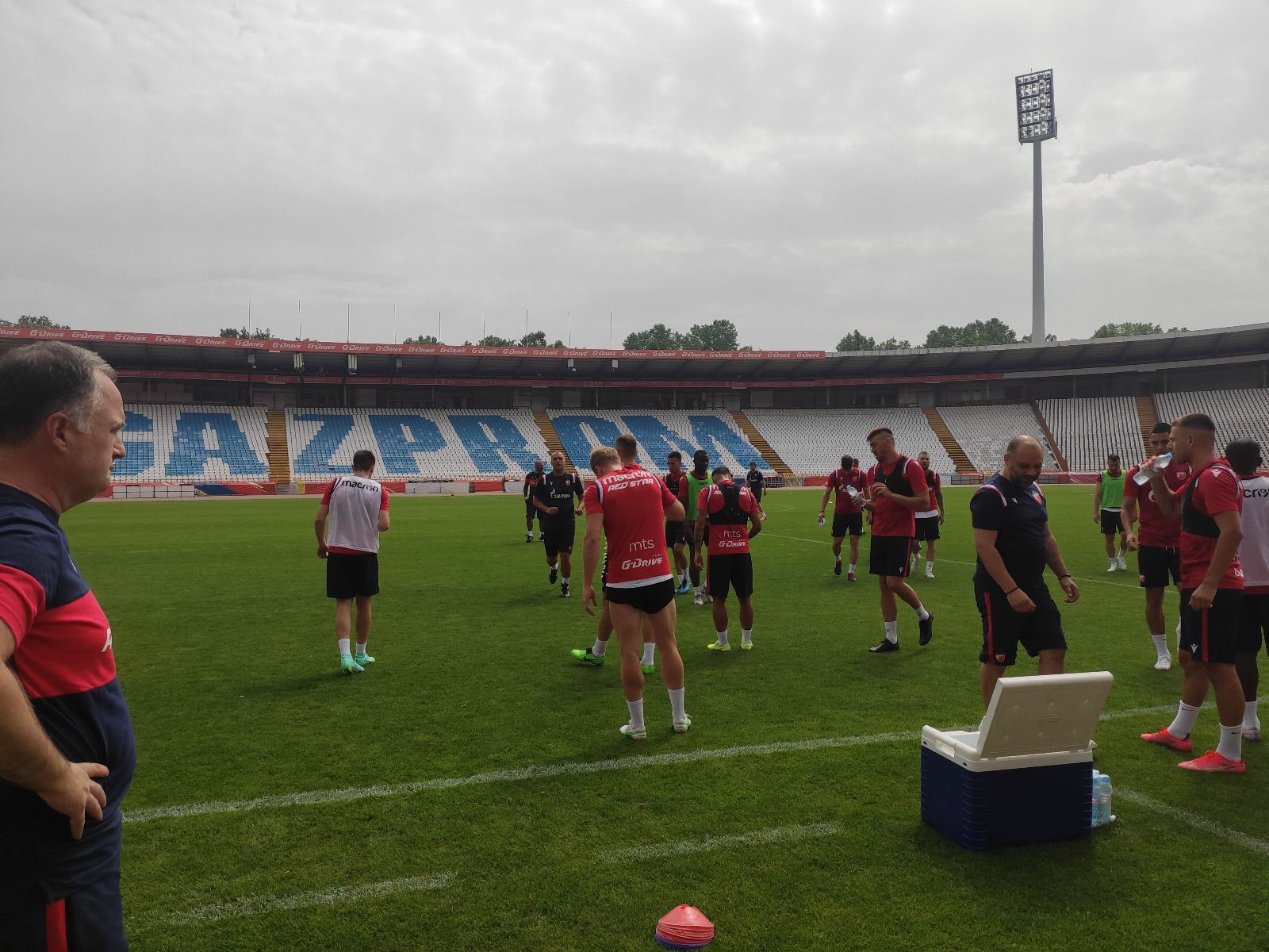 Trening FK Crvena zvezda