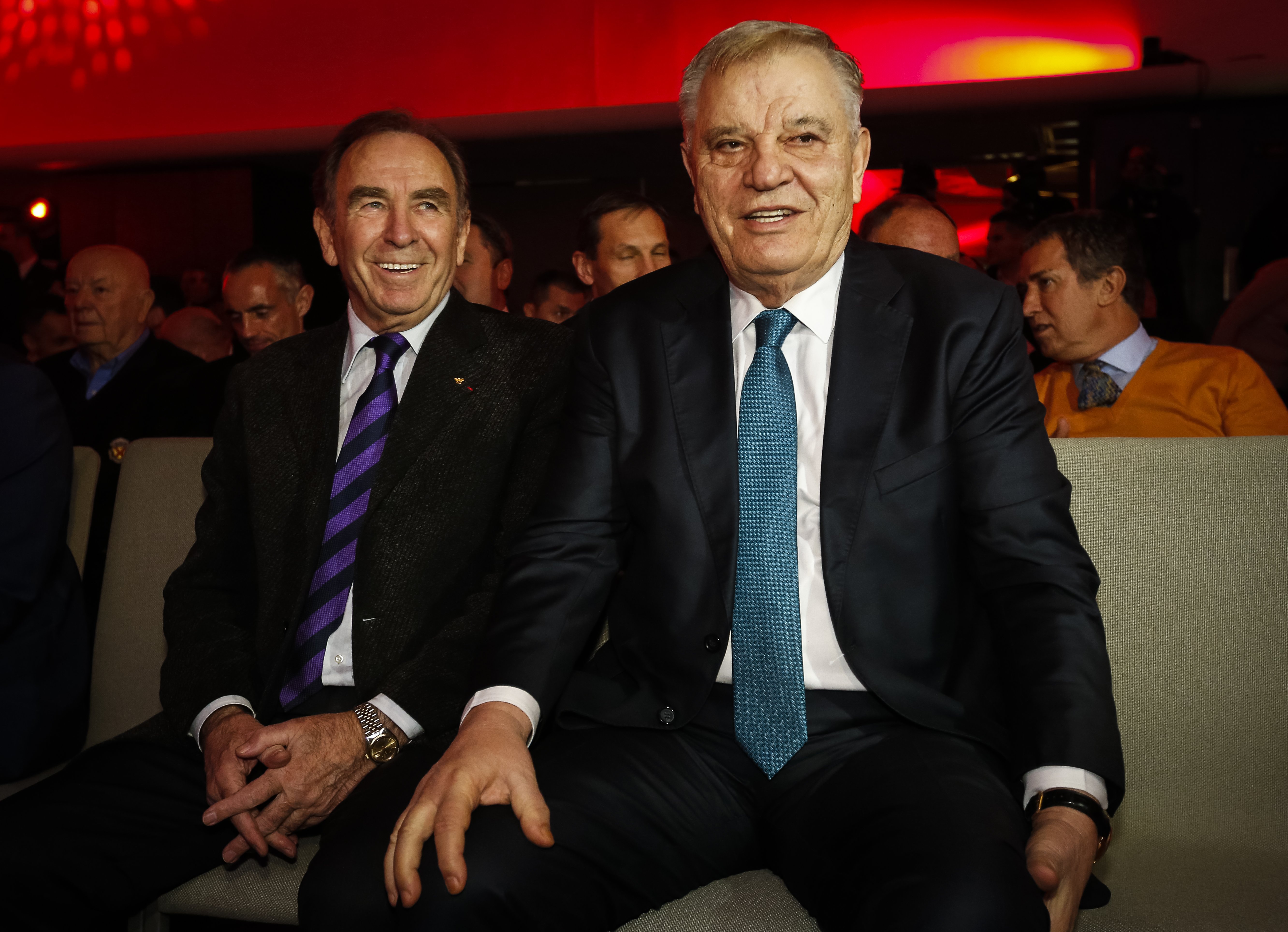 Fudbalski Savez Srbije
Zlatna Lopta 2016
Tomislav Karadzic (R) and Ivan Curkovic (L)
Beograd, 20.12.2016.
foto: Srdjan Stevanovic/Starsportphoto©