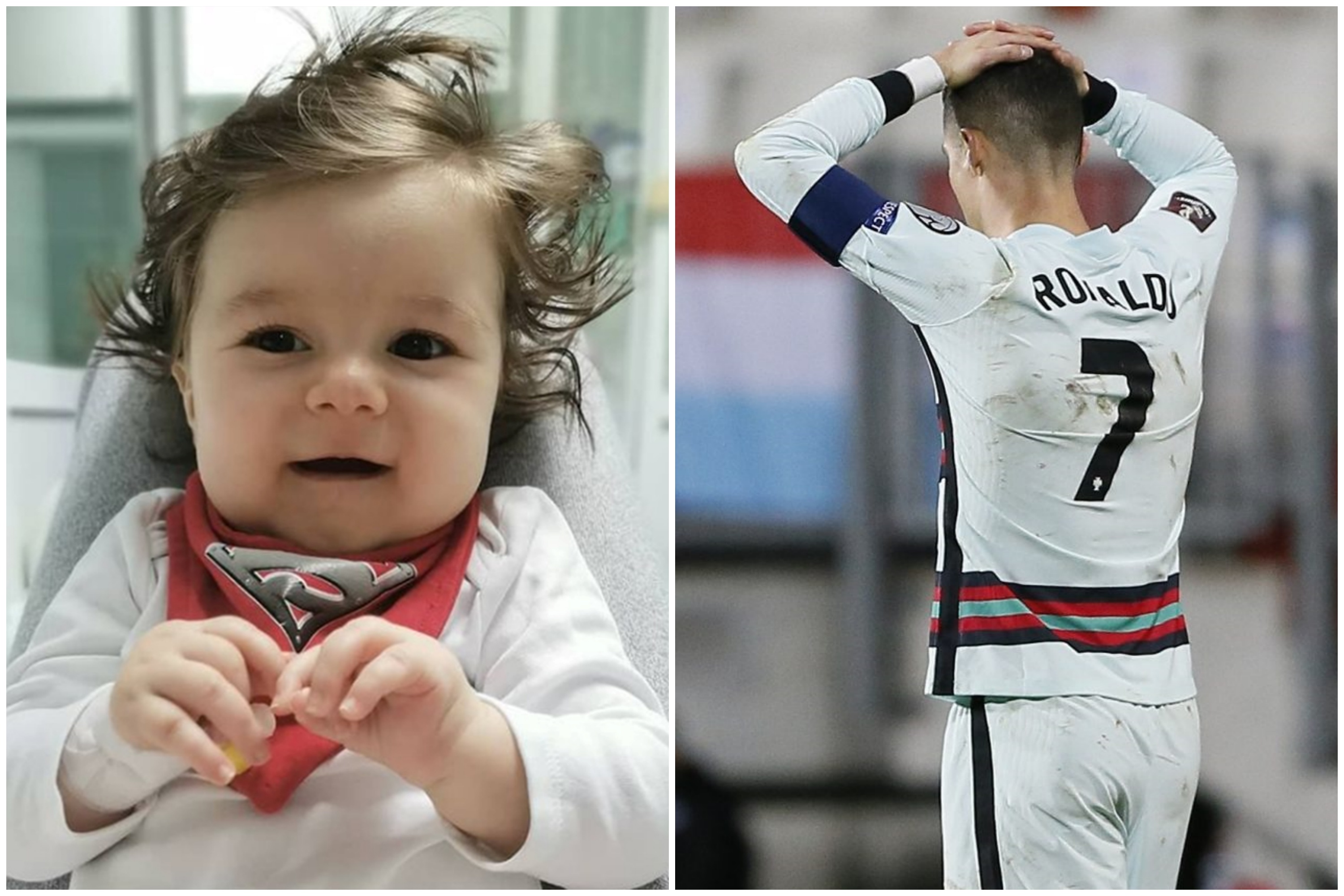 Ronaldo, Gavrilo Đurđević, Gavrilo Djujrdjević Foto: EPA-EFE/Julien Warnand/Privatna arhiva