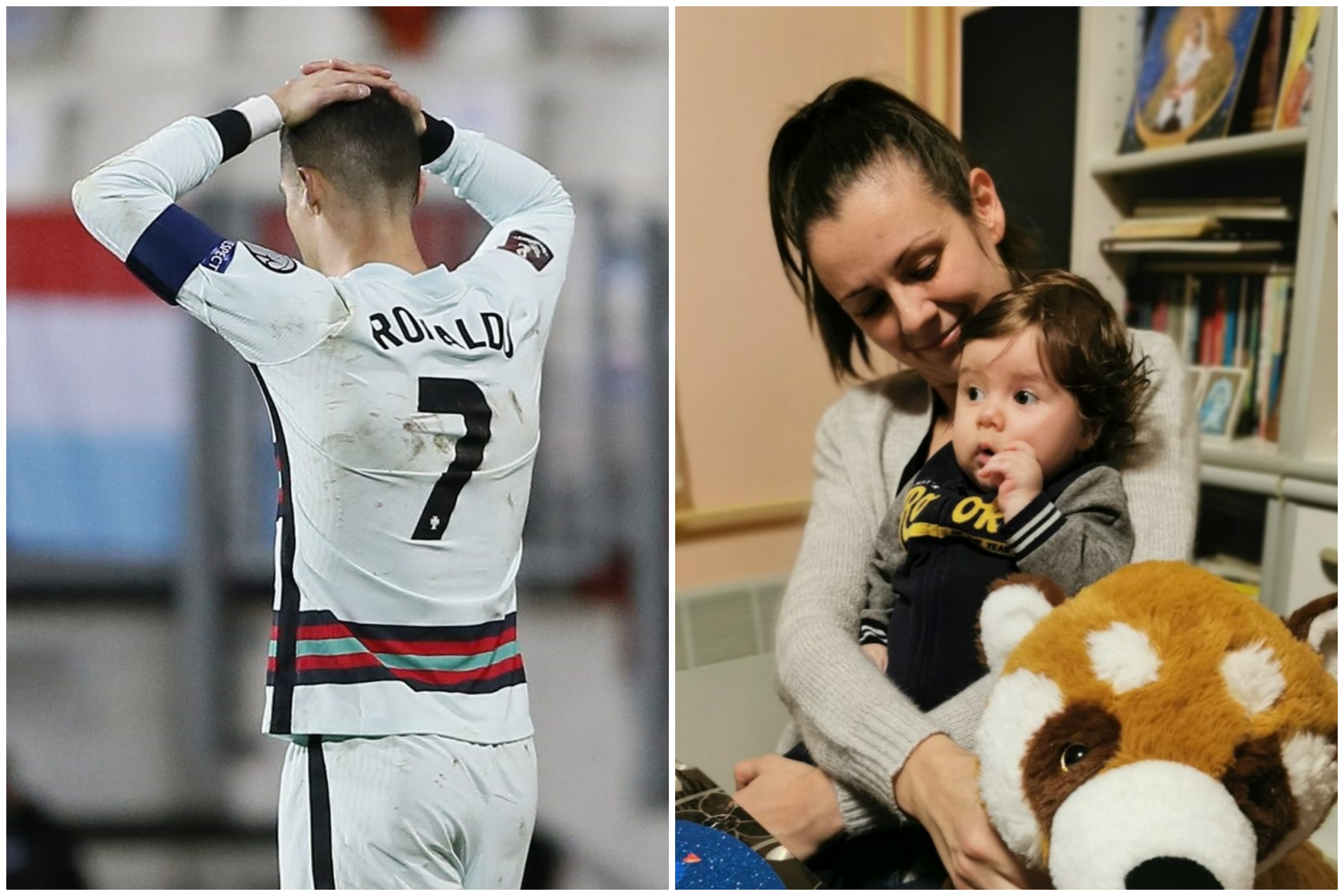 Ronaldo, Gavrilo Đurđević, Gavrilo Djujrdjević Foto: EPA-EFE/Julien Warnand/Privatna arhiva