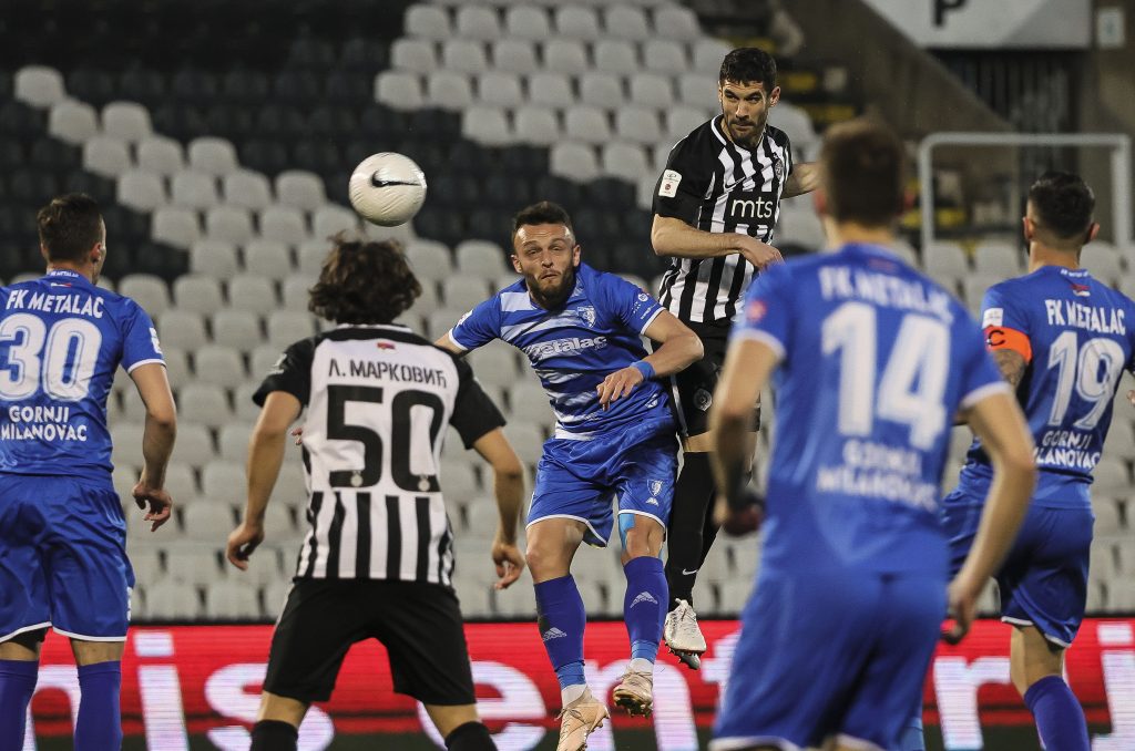 Fudbal-Super League Season 2020/2021
Partizan v Metalac Gornji Milanovac
Beograd, 03.04.2021.
foto: Srdjan StevanovicStarsportphoto ©