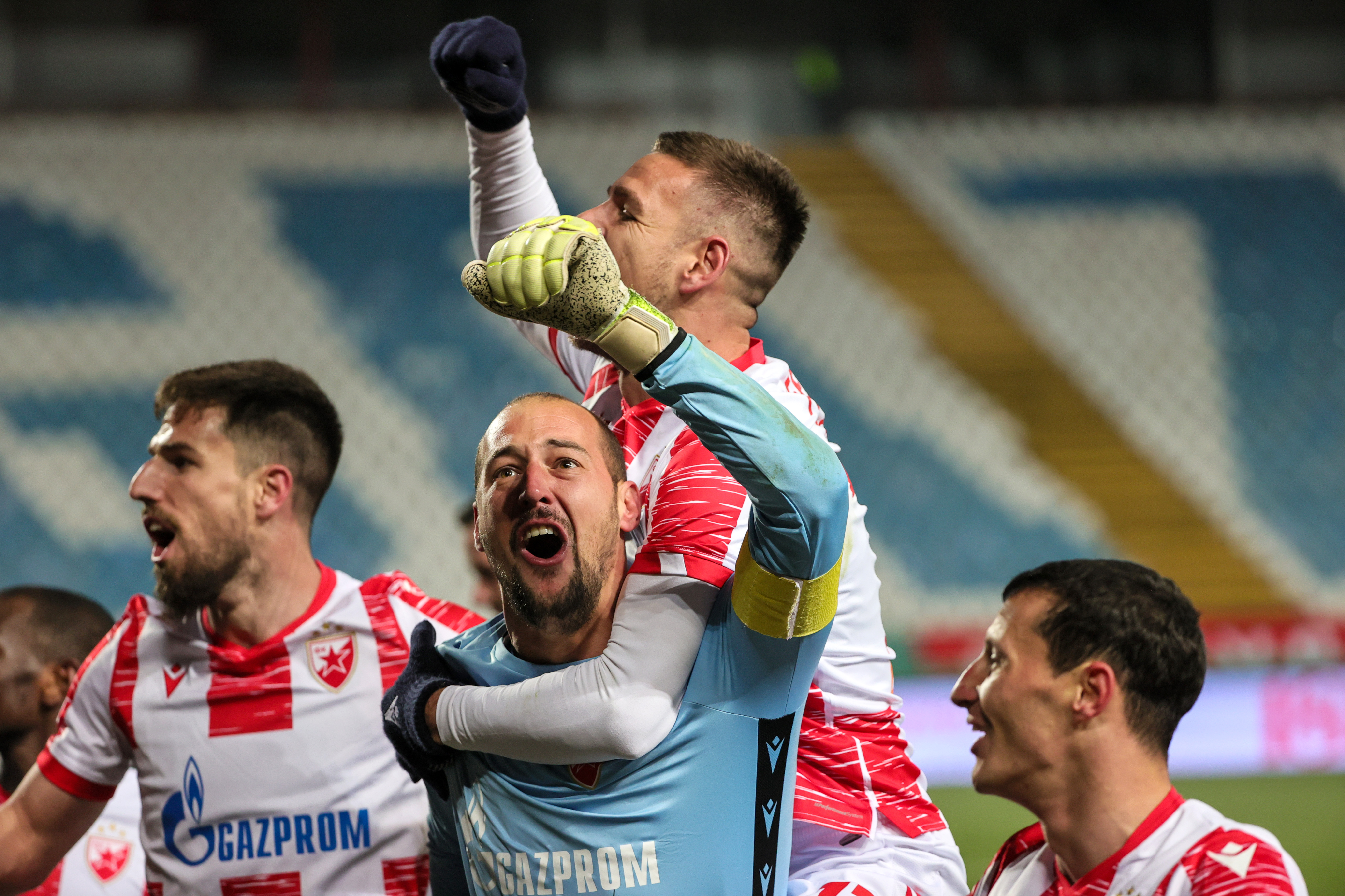 Milos Degenek (L) goalkeeper Milan Borjan (C) Marko Gobeljic Slavoljub Srnic (R)
Fudbal-Super League Season 2020/2021
Crvena Zvezda v Partizan
Beograd, 07.04.2021.
foto: Srdjan StevanovicStarsportphoto ©