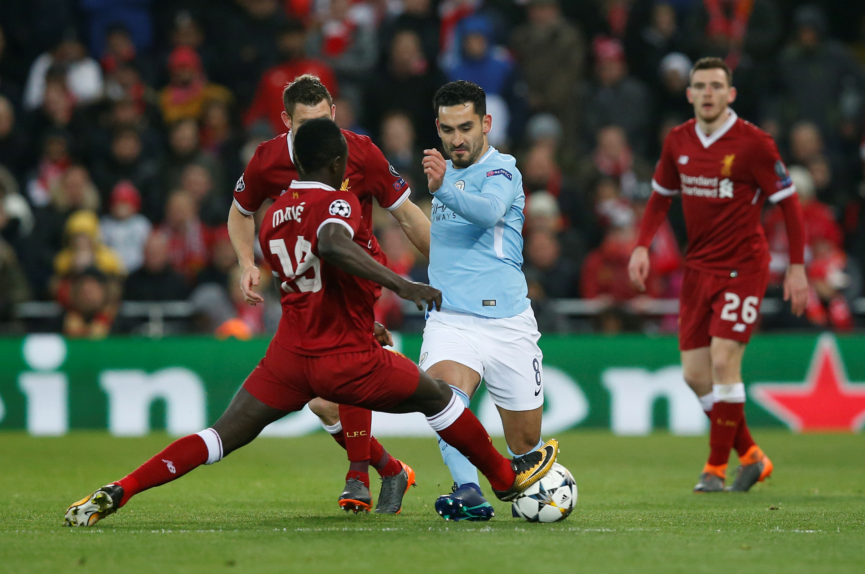 Champions League Quarter Final First Leg - Liverpool vs Manchester City