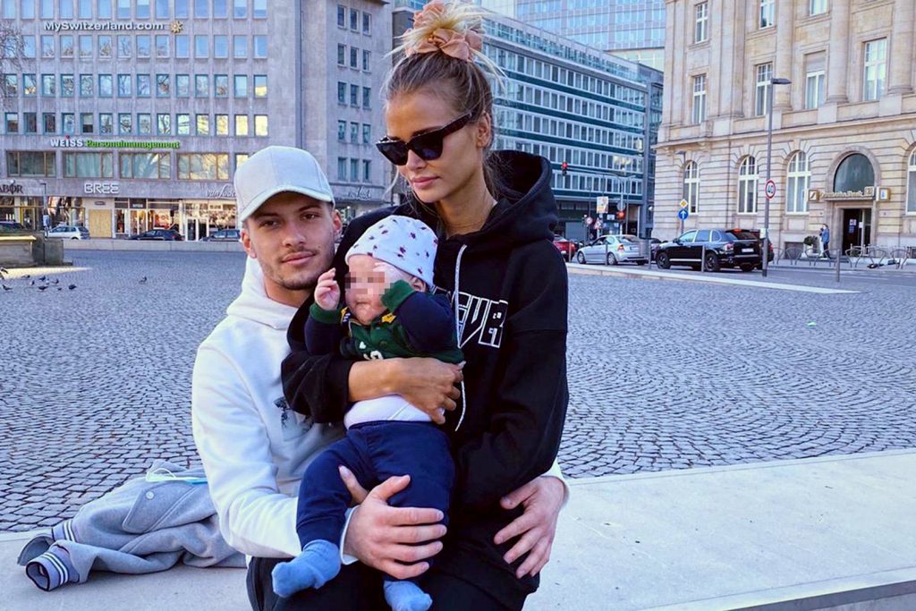 Luka Jović i Sofija Milošević i sin Aleksej