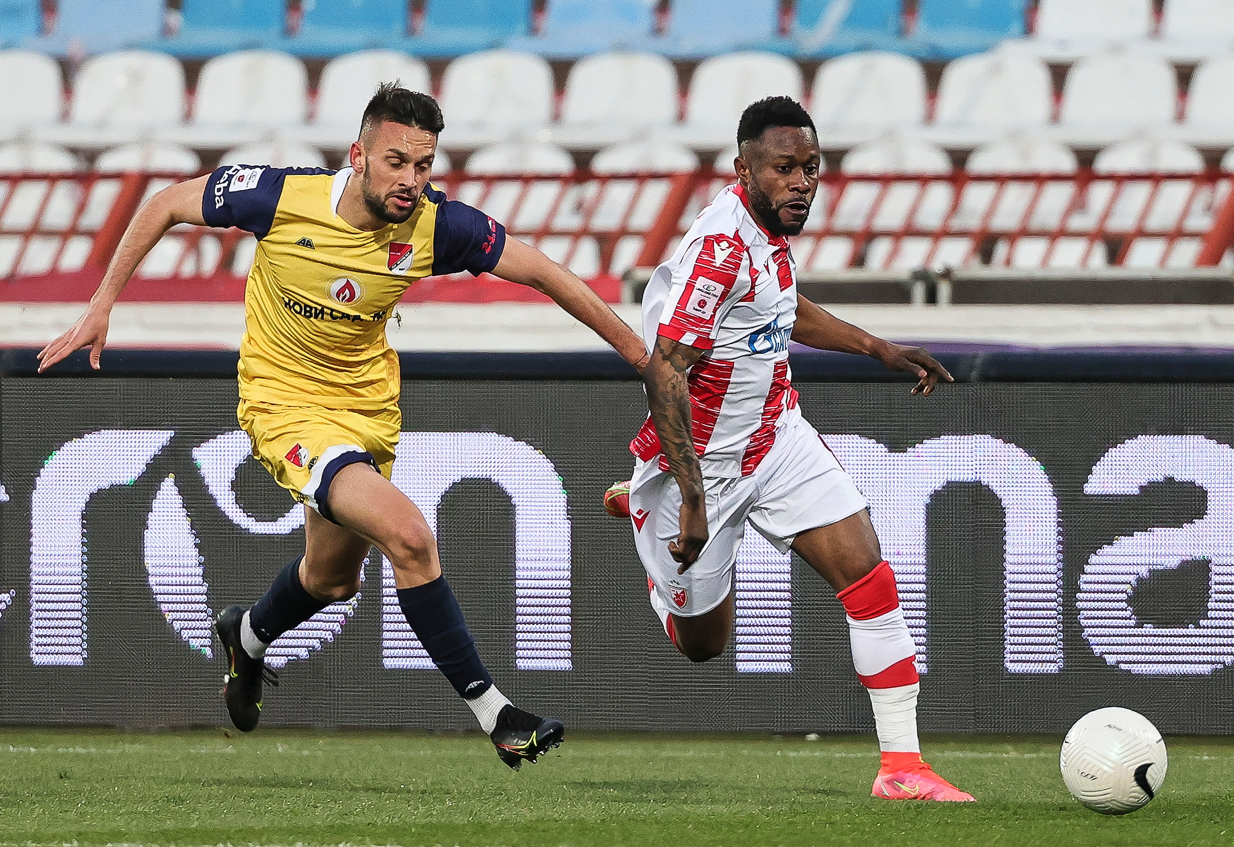 Fudbal-Super League Season 2020/2021
Crvena Zvezda v Proleter Novi Sad

Indjija, 28.02.2021.
foto: Srdjan StevanovicStarsportphoto ©