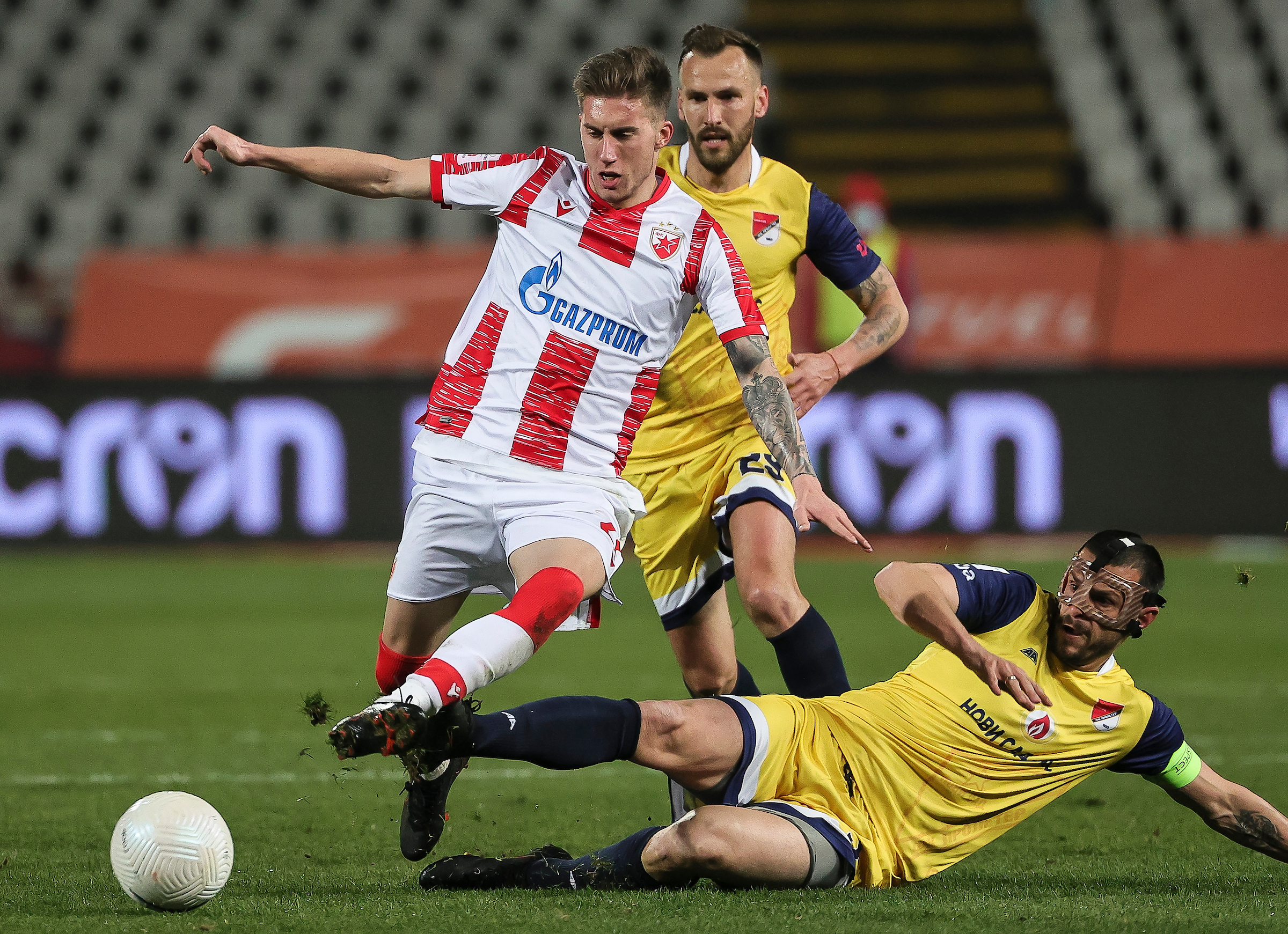 Fudbal-Super League Season 2020/2021
Crvena Zvezda v Proleter Novi Sad

Indjija, 28.02.2021.
foto: Srdjan StevanovicStarsportphoto ©